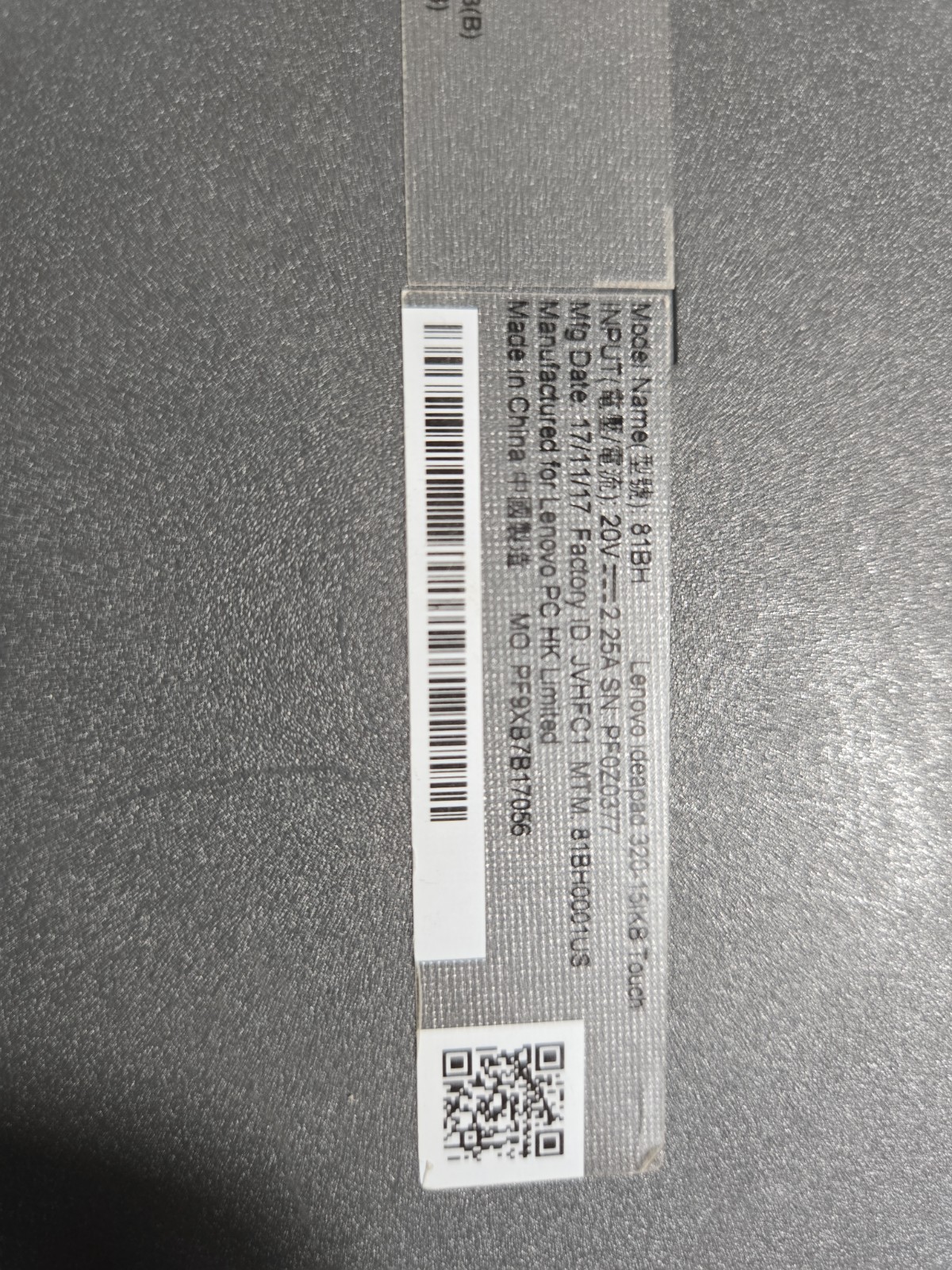 Lenovo Tscr 15,6″/i5-8250/12Gb/ssd 300Gb/Camera, Battery Work Well NO AC #18