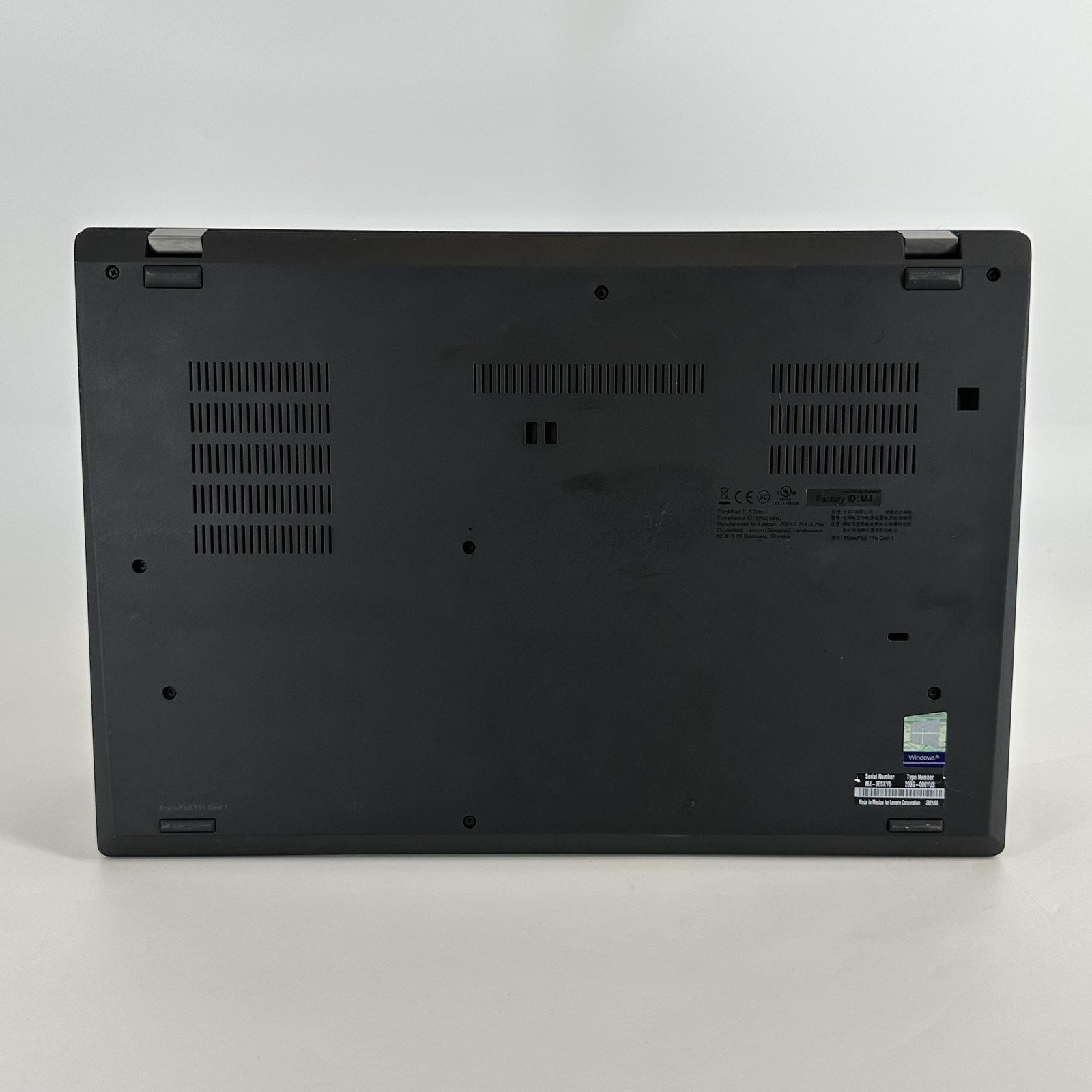 Lenovo ThinkPad T15 Gen 1 FHD i5-10210U 1.60GHz 8GB 256GB SSD Good FRAME GAP