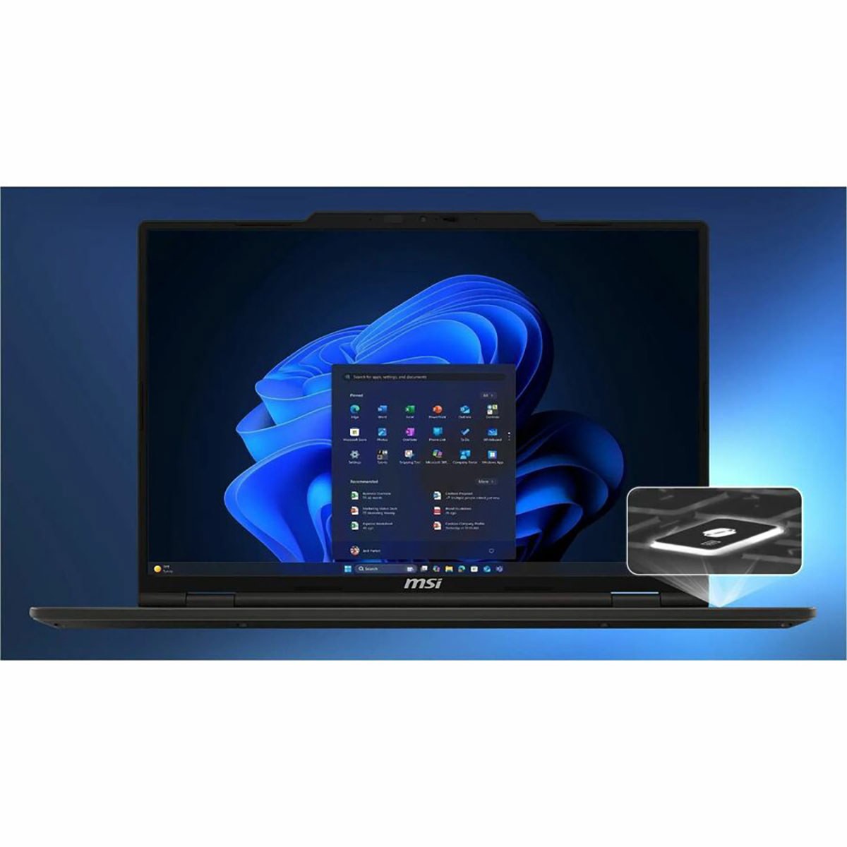 MSI Venture 16 AI A1MTG-048US 16″ WUXGA Touchscreen Gaming Laptop, Intel Core Ul