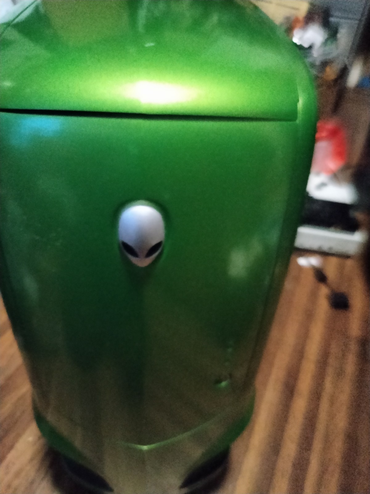 Vintage Pre Dell Alienware Area51 Cyborg Green PC Rare 2003!