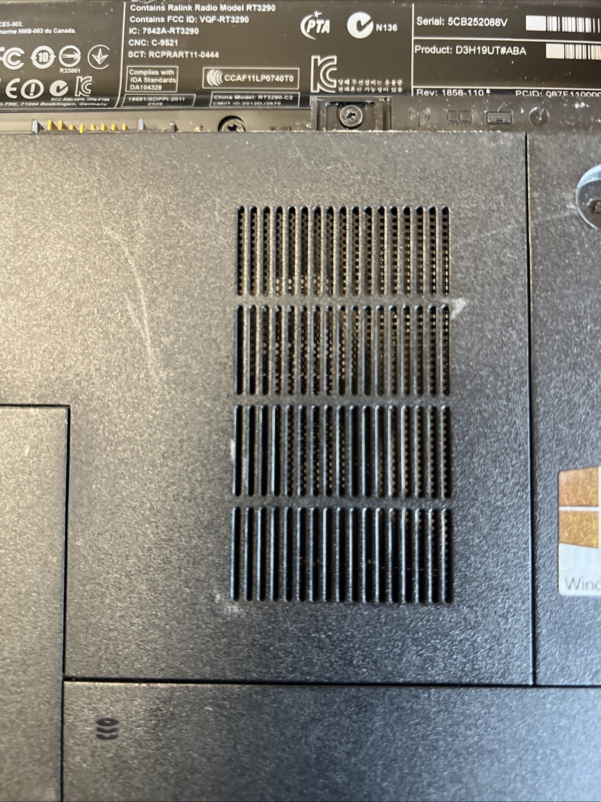 HP ProBook 640? G3 15.6″ Intel Core i5? Untested D4H19UT#BA RT4290 Laptop READ
