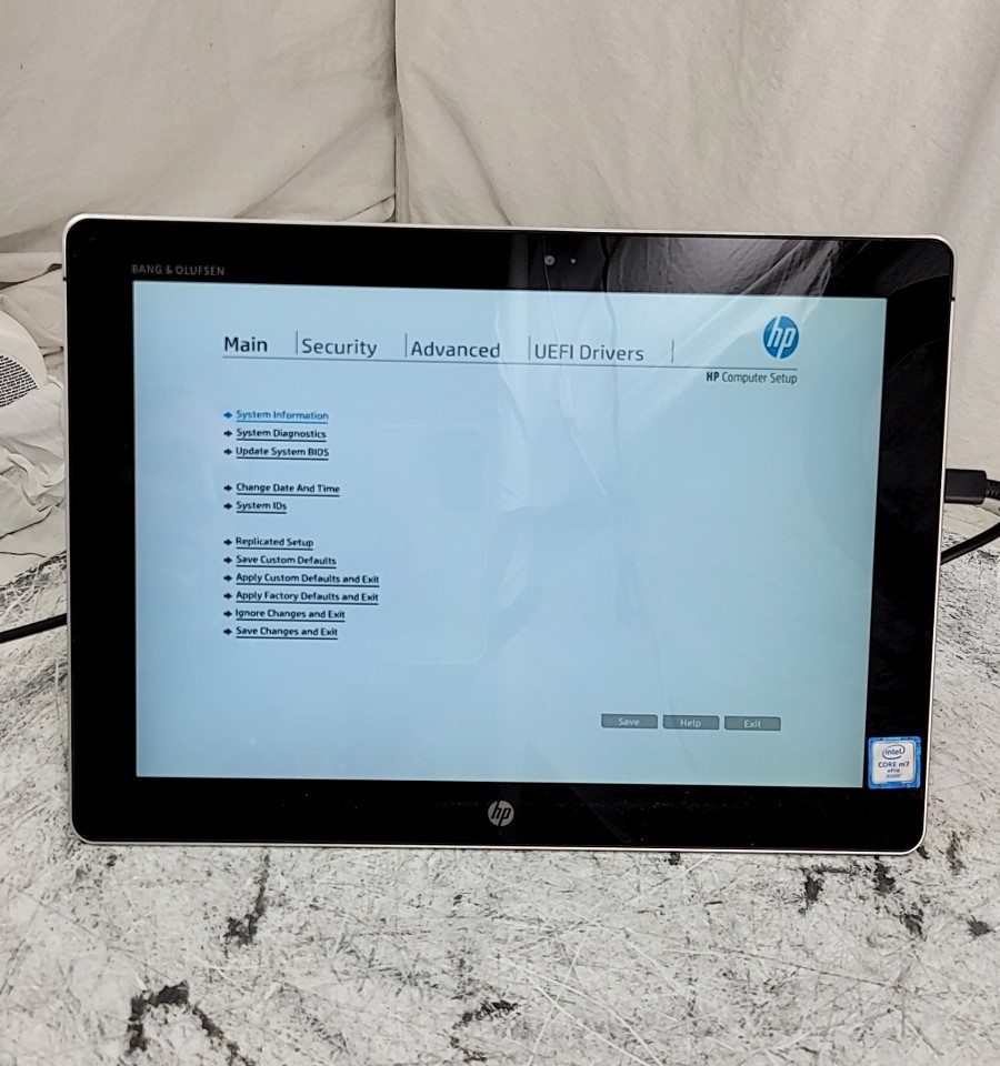HP Elite X2 1012 G1 PC Tablet Core M7-6Y75 8GB 256GB SEE NOTES