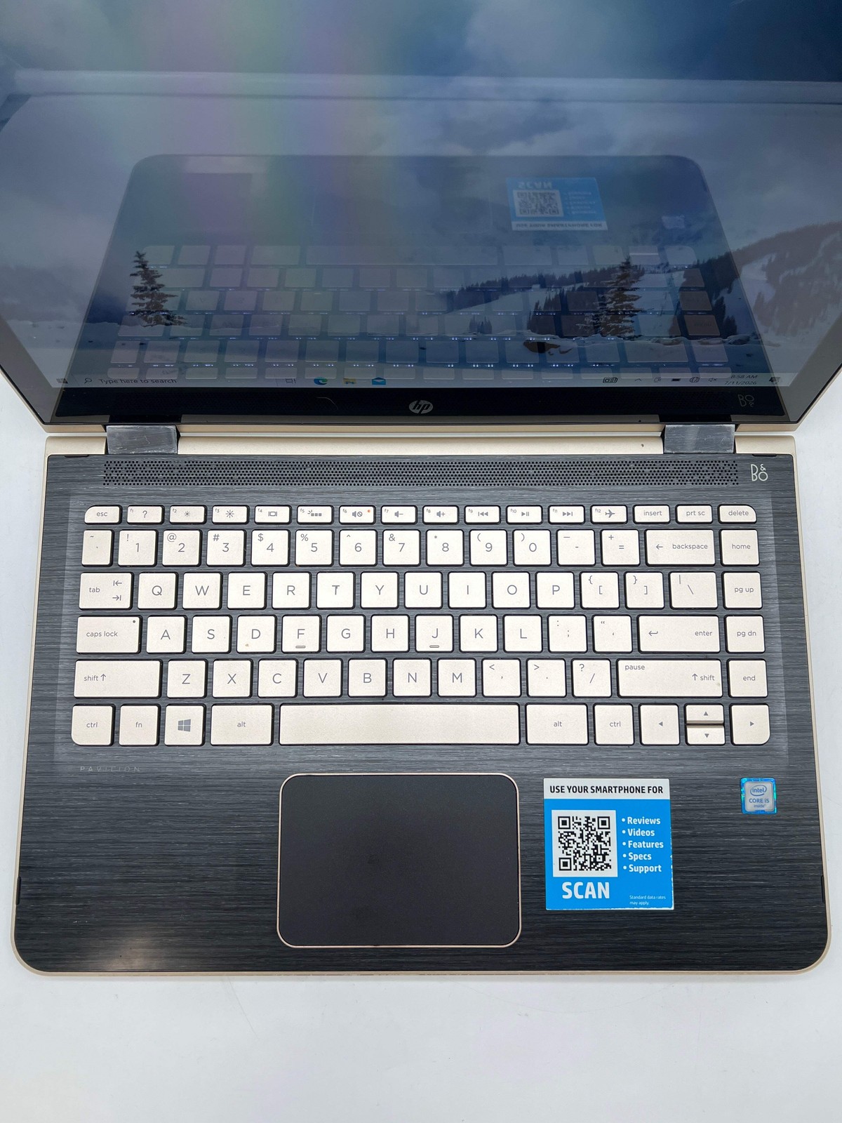 HP Pavilion x360 M3-U003DX 15.6″ Intel i5-6200U 8GB RAM 128GB SSD Gold – Used