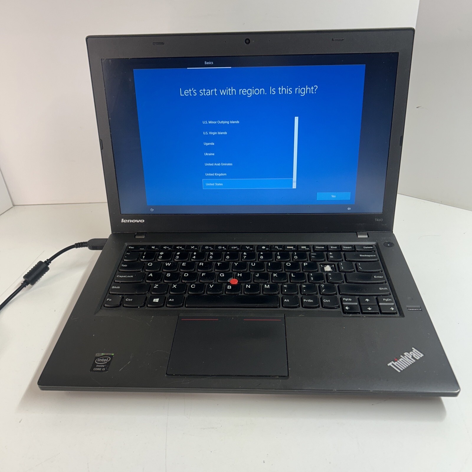 Lenovo ThinkPad T440 i5-4300M 1.90GHz 500GB HDD 4GB RAM Win 10Pro