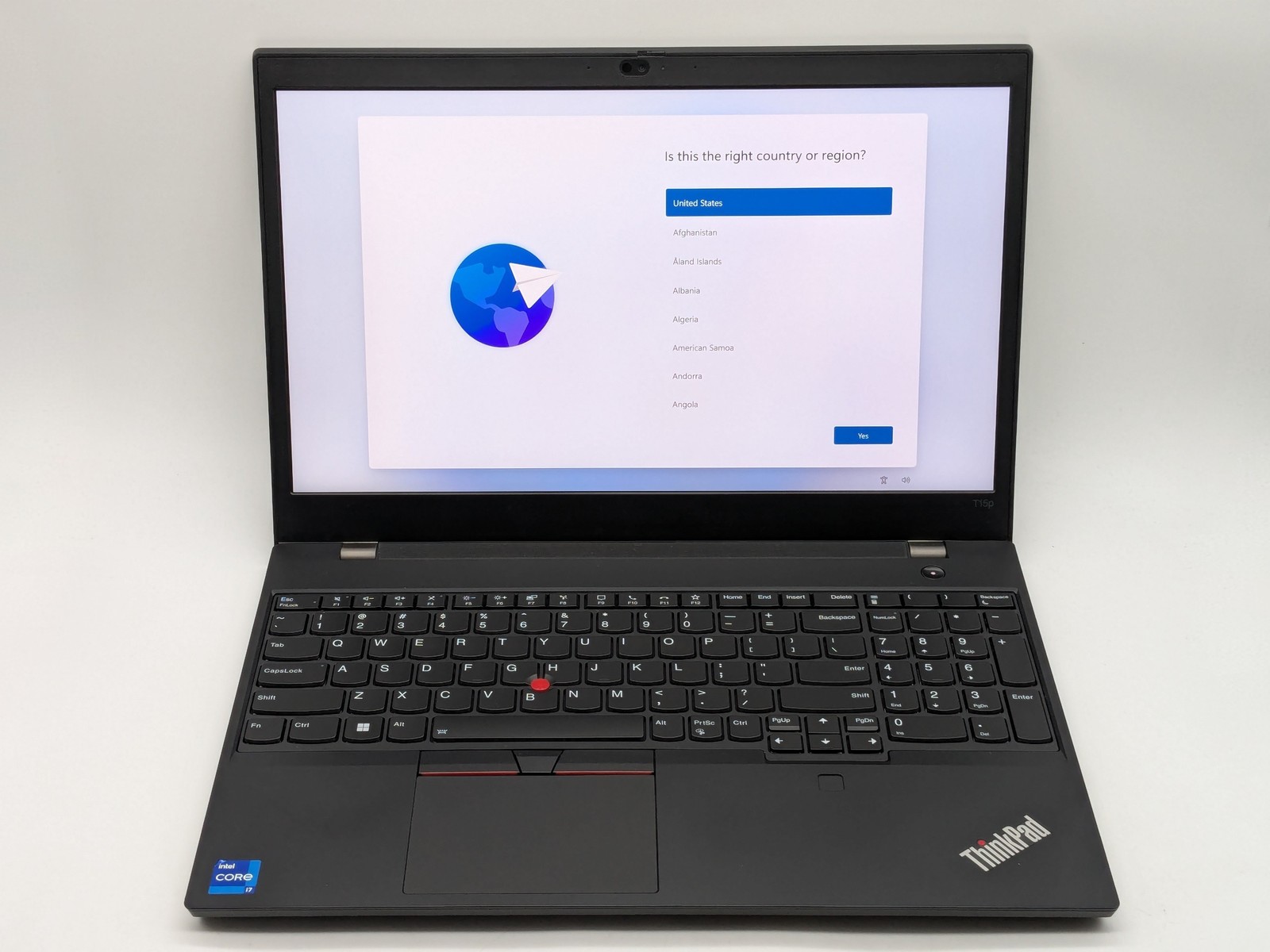 Lenovo ThinkPad T15p Gen 3 15″ 4K I7-12700H 1TB SSD 32GB W11P GeForce RTX 3050