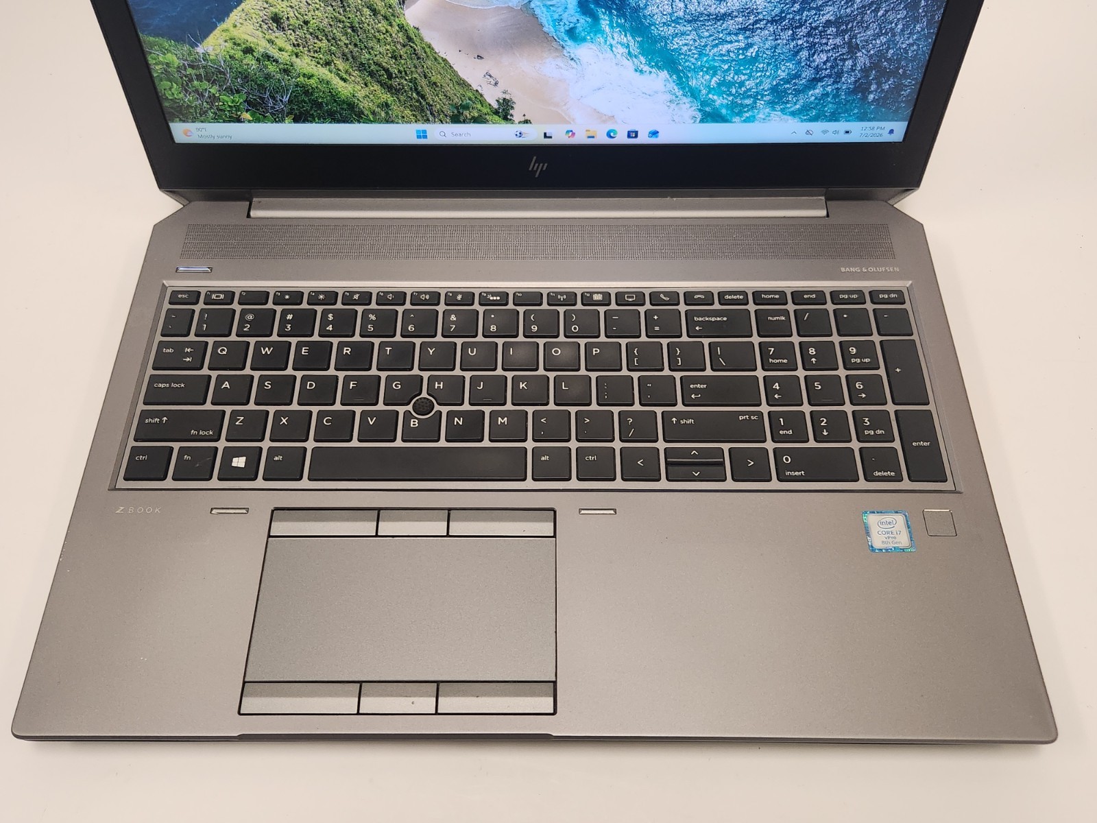 HP ZBook 15 G5 15.6″ i7-8850H 2.6Ghz 32GB RAM 512GB M.2 NVMe P2000 W11P