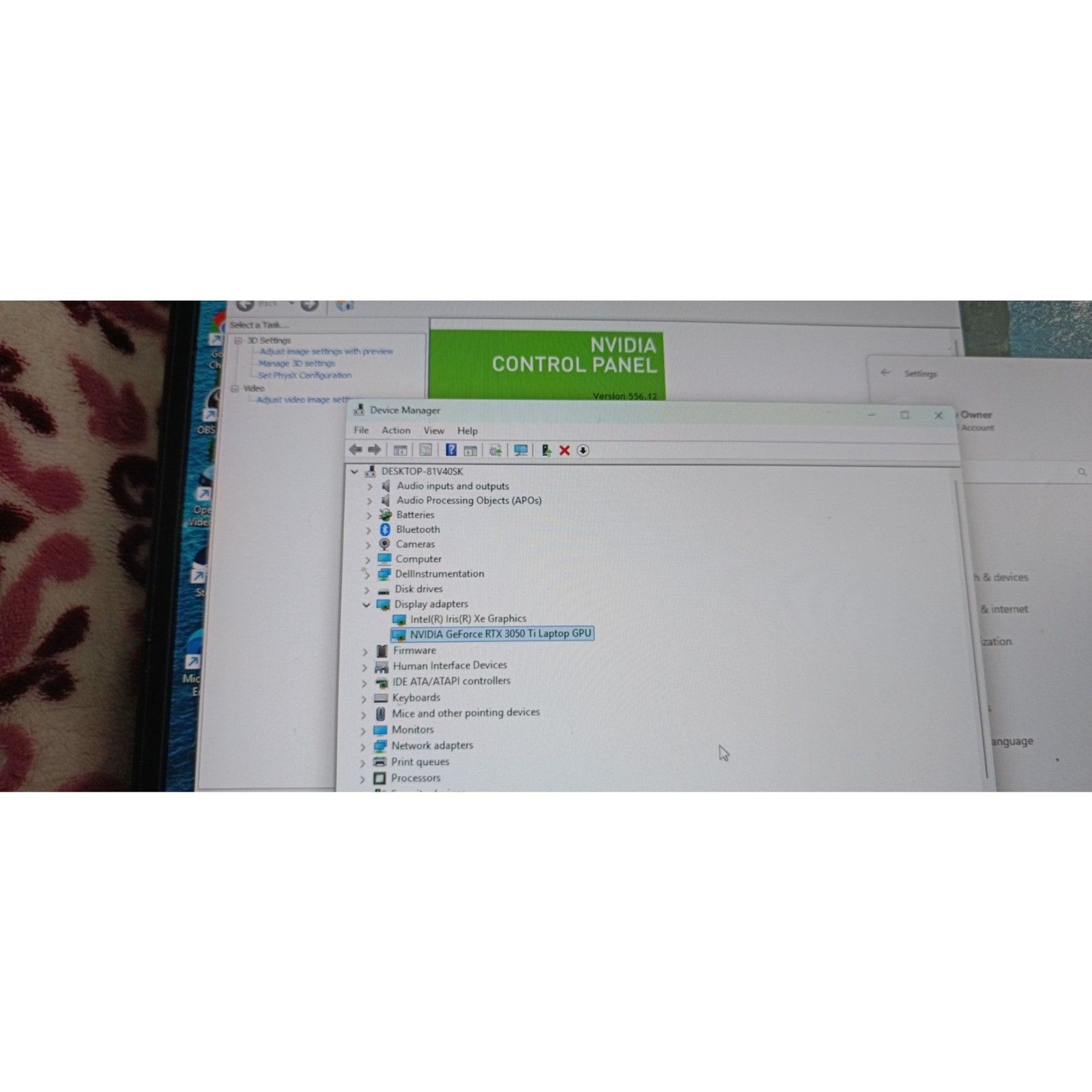 Dell G15 5511 Gaming Laptop | 16GB RAM | 512GB SSD | Nvidia RTX 3050 Ti