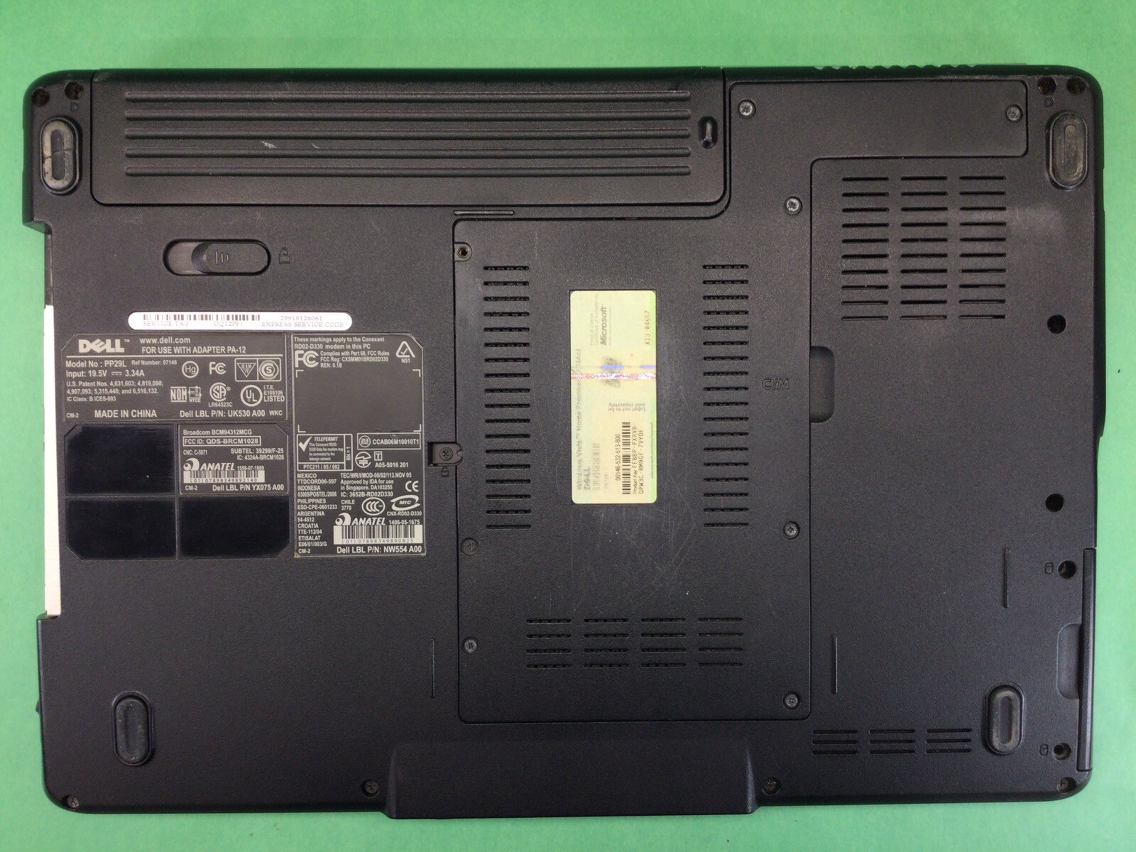 Dell Inspiron 1525 PP29L 15.5″ Laptop – UNTESTED