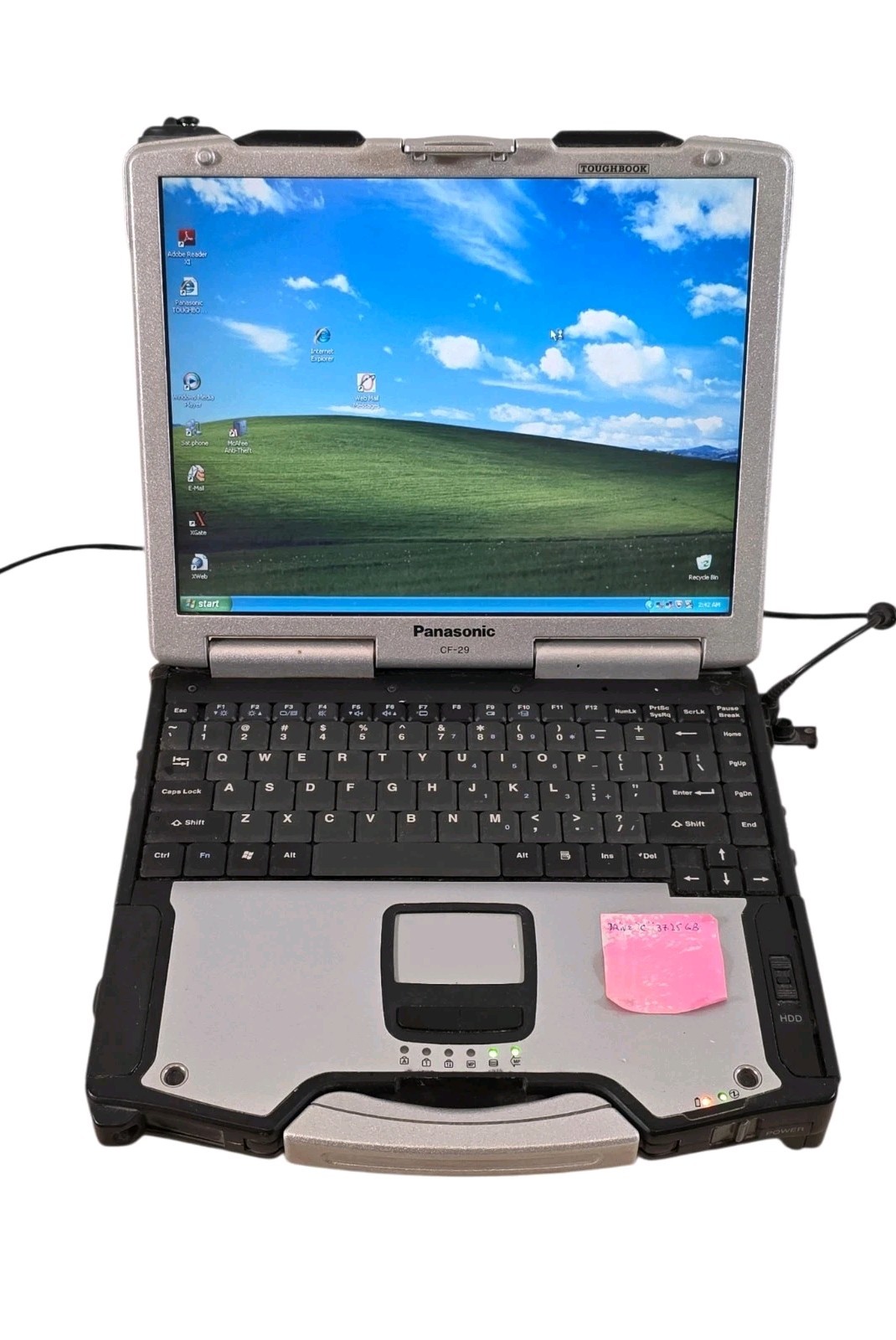 Panasonic Toughbook CF-29 13.3in. (Works When Plugged In) Needs Battery,,,Read..