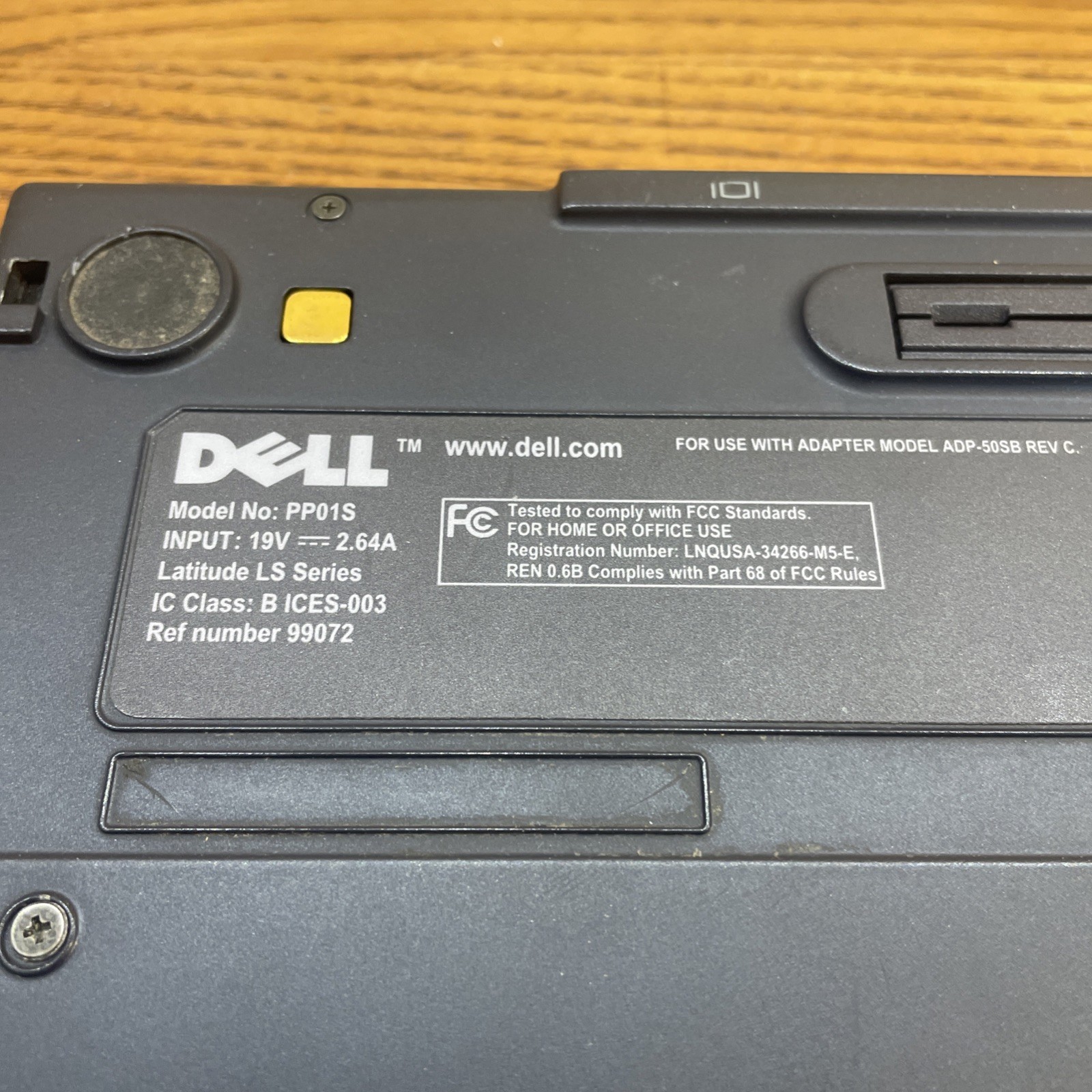 Dell Latitude LS PP01S Laptop parts Or Repair Only Computer