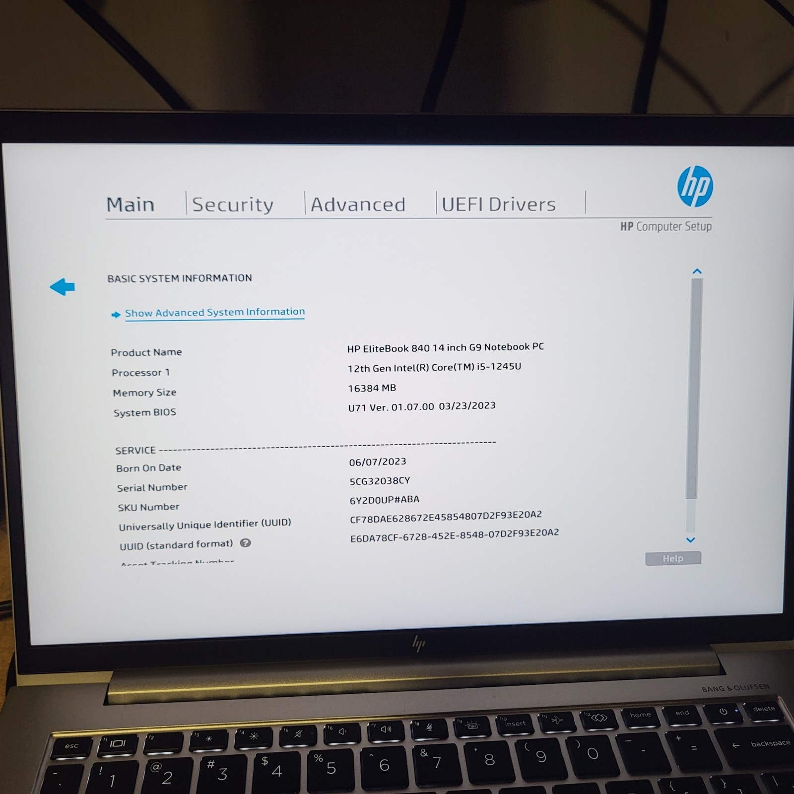 HP EliteBook 840 G9 14″ Laptop Intel i5-1245U 4.4GHz 16GB 512GB SSD No PSU