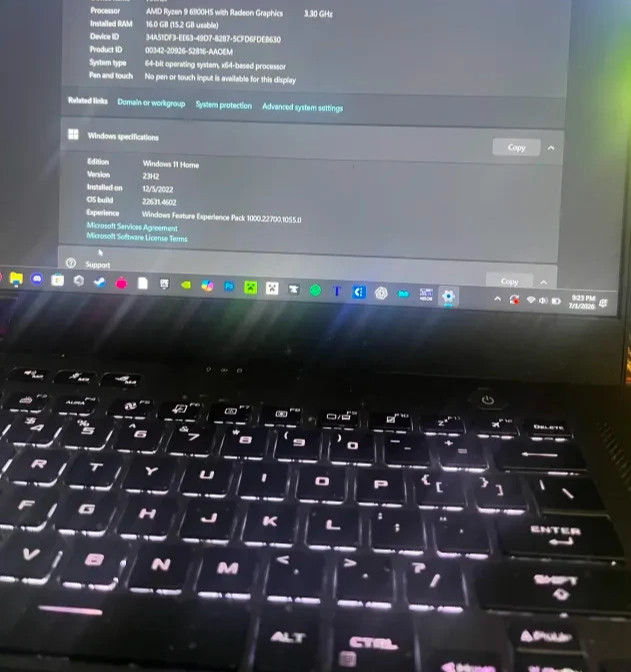 Gaming Laptop ASUS ROG Zephyrus G15