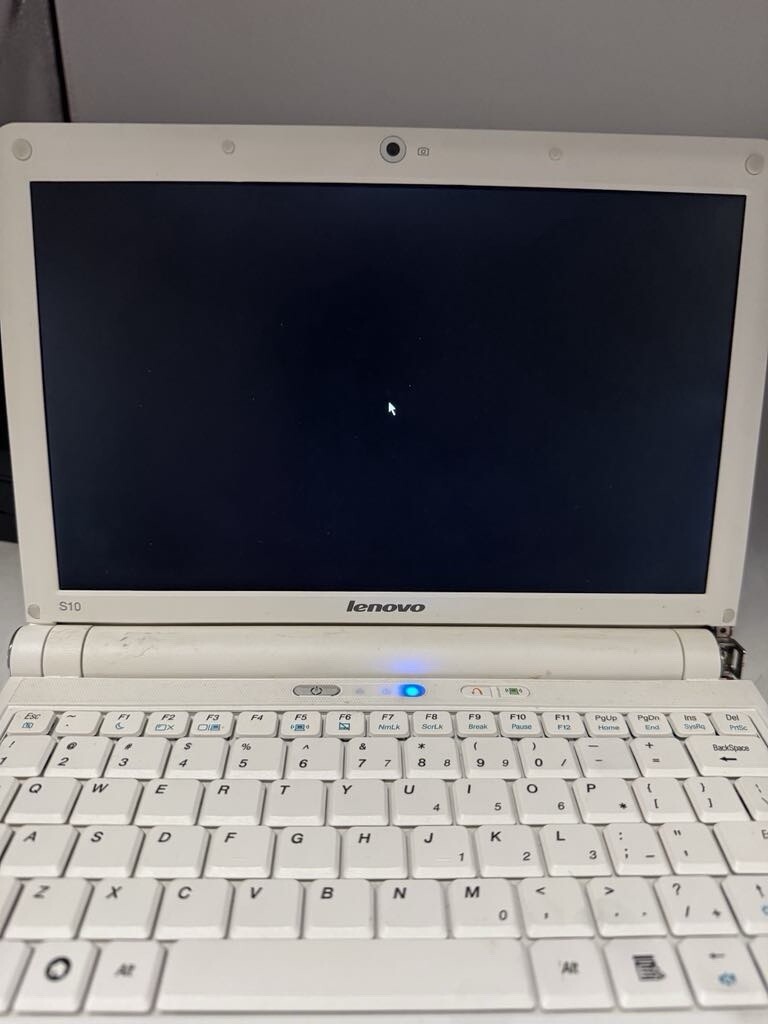 Lenovo IdeaPad S10 4231 Red Powers on , Partially Tested NO POWER SUPPLY
