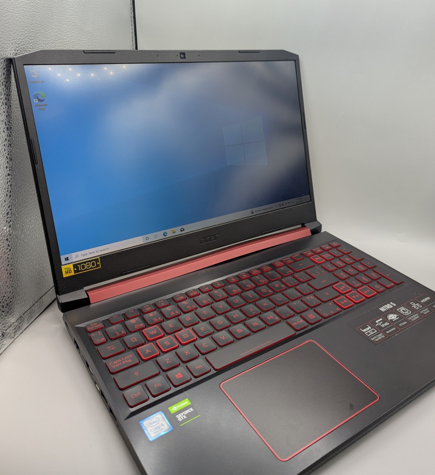 Acer Nitro 5 AN515-54 15.6″15-9300H 2.4GHz 8GB RAM 512GB HDD GPU 630
