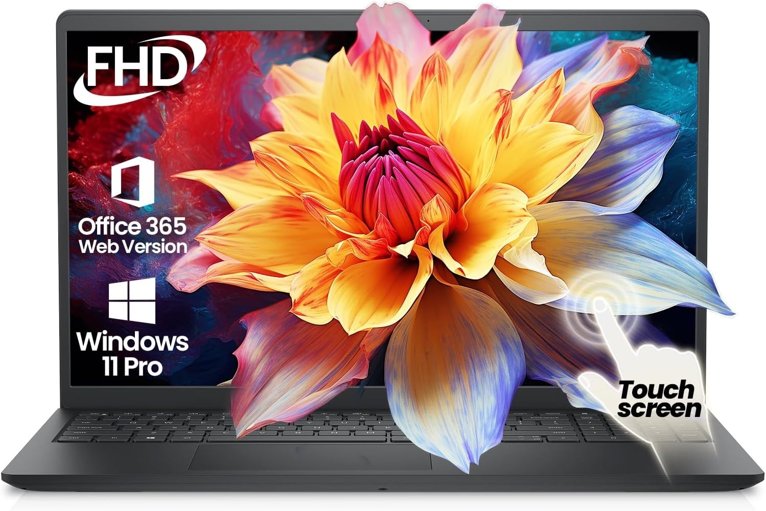 Dell 15 Touchscreen FHD Laptop Intel 10-Core i5-1334U 20GB RAM 512GB SSD Win11P