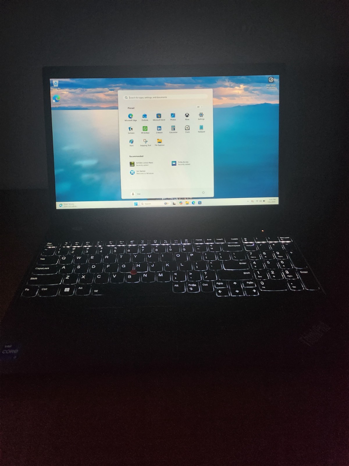Lenovo Thinkpad P15v Gen 3 i7-12700H 512GB SSD 16GB DDR5 NVIDIA T600 W11P