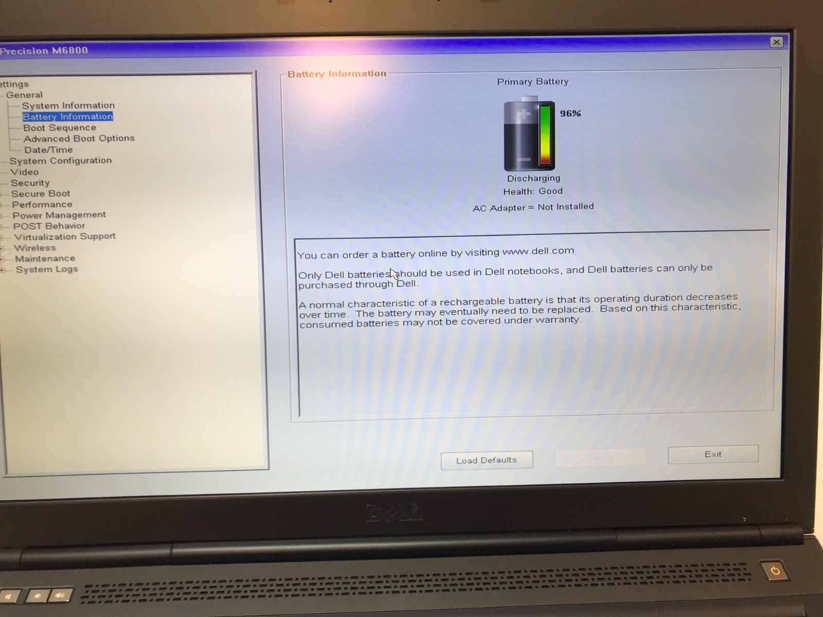 Dell Precision M6800 Core i7-4800Q 2.7 Ghz 8GB Ram 500GB 17″ Win 10 small dent