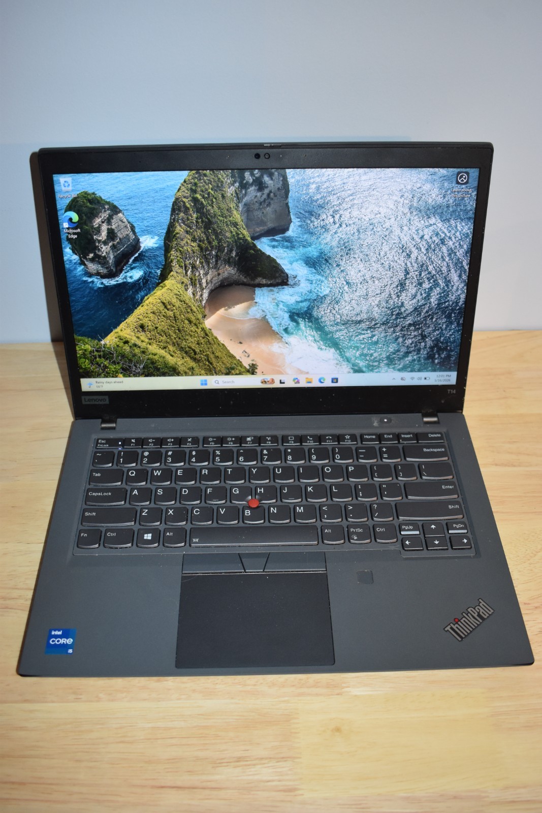 Lenovo T14s Gen 2i Laptop 14″ FHD Intel i5-1135G7 16GB RAM Win 11 Touchscreen