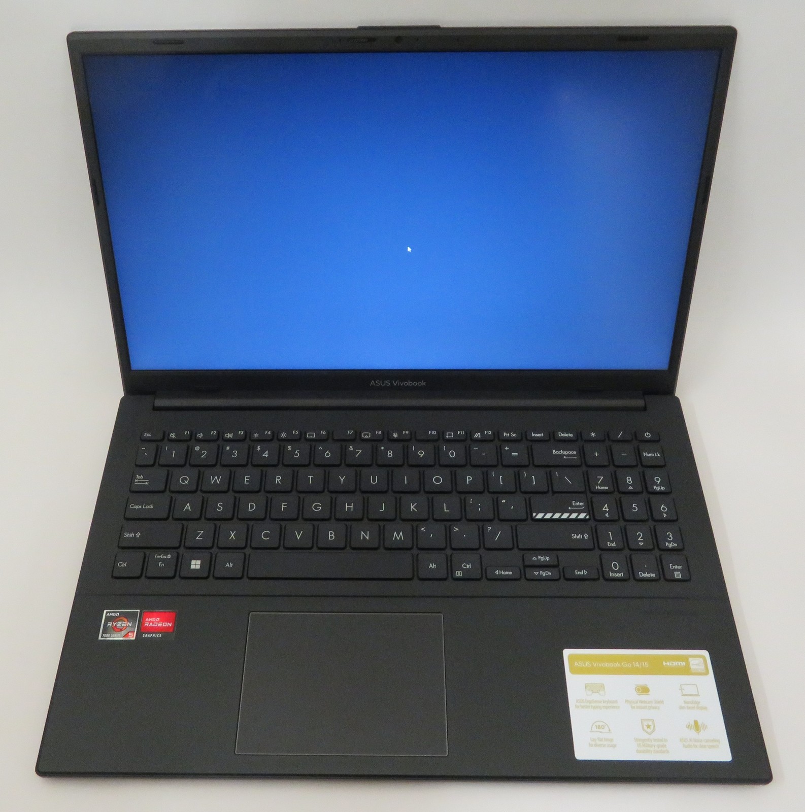 Asus Vivobook Go E1504F 15.6, Ryzen 5-7520U, 2.80GHz, 512GB SSD, 16GB RAM