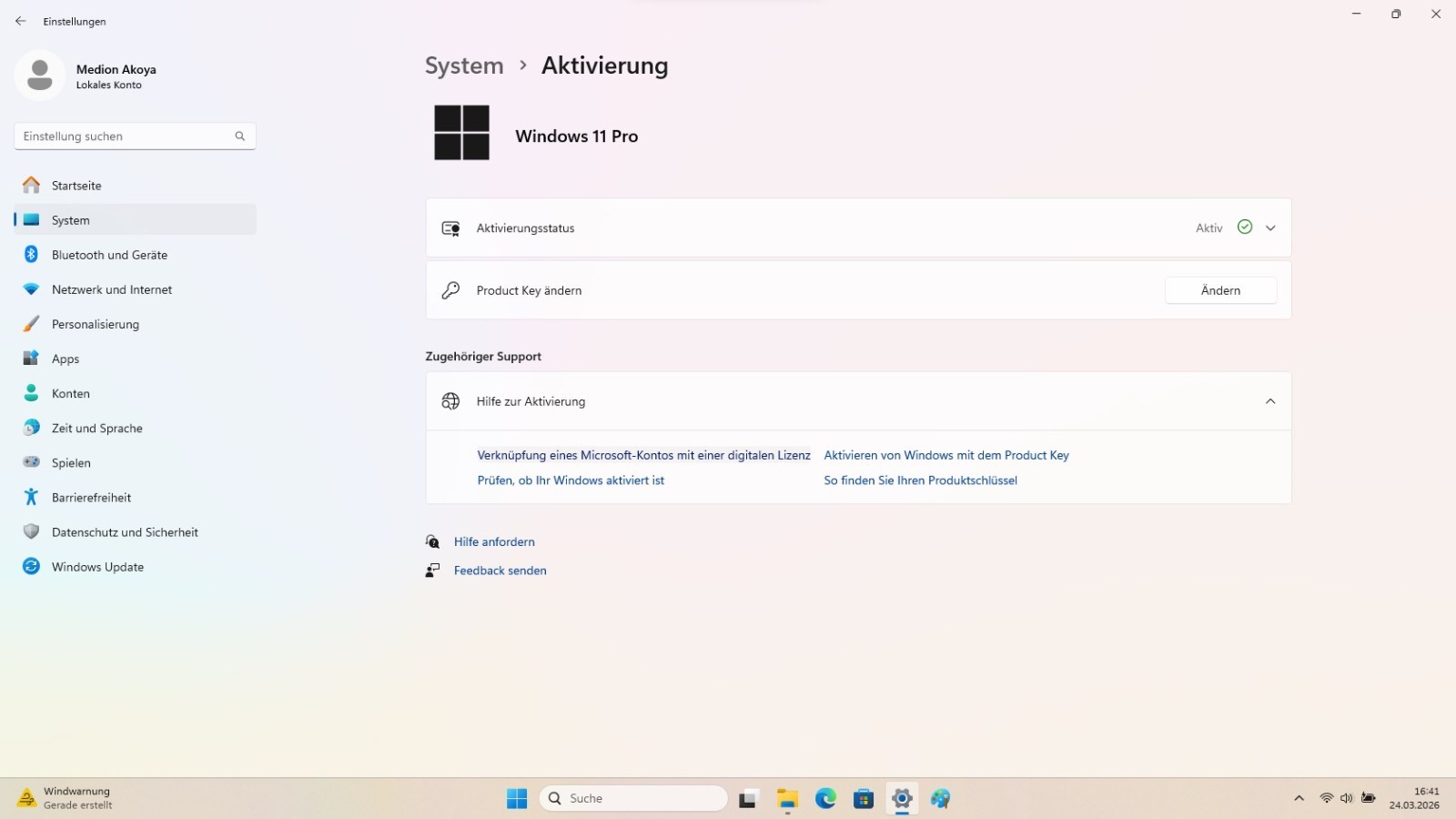 Medion Akoya P8614 – Intel i5 – 18.4 inch