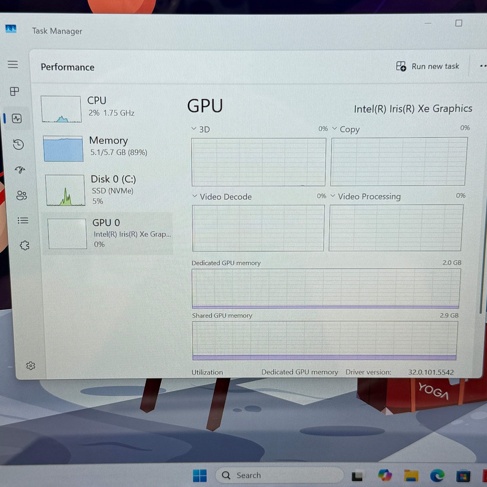 Lenovo Yoga 7 2-in-1 14IRL8 14″ i5-1335U 1.3GHz 8GB RAM 512GB SSD