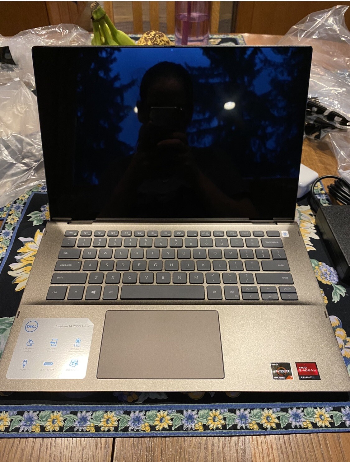 Dell Inspiron 14 14 Inch (512GB SSD, AMD Ryzen 7 4700u, 2 GHz,16GB) Laptop -…