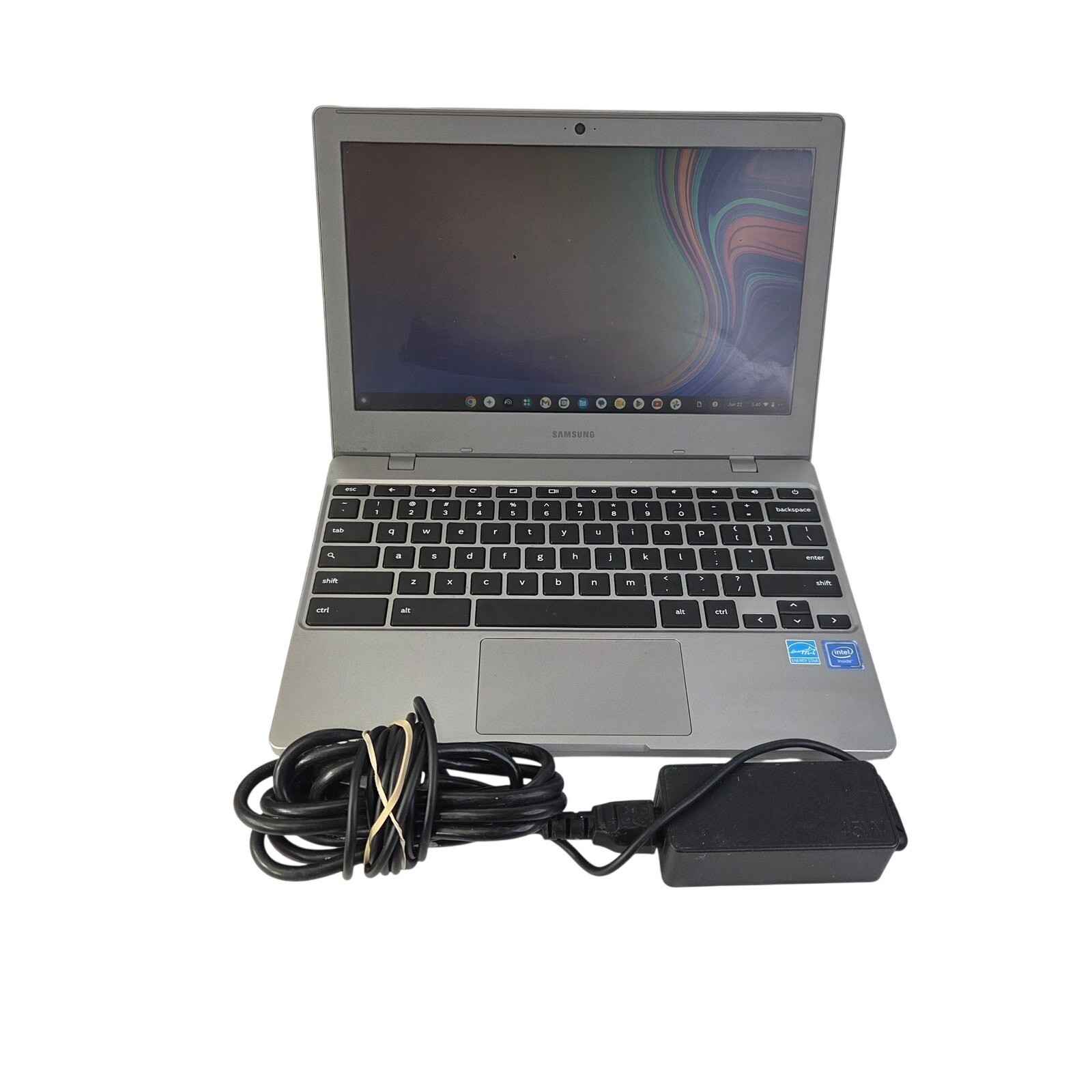 Samsung Chromebook 4 11.6″ Laptop XE310XBA Celeron 4GB RAM w/ Charger