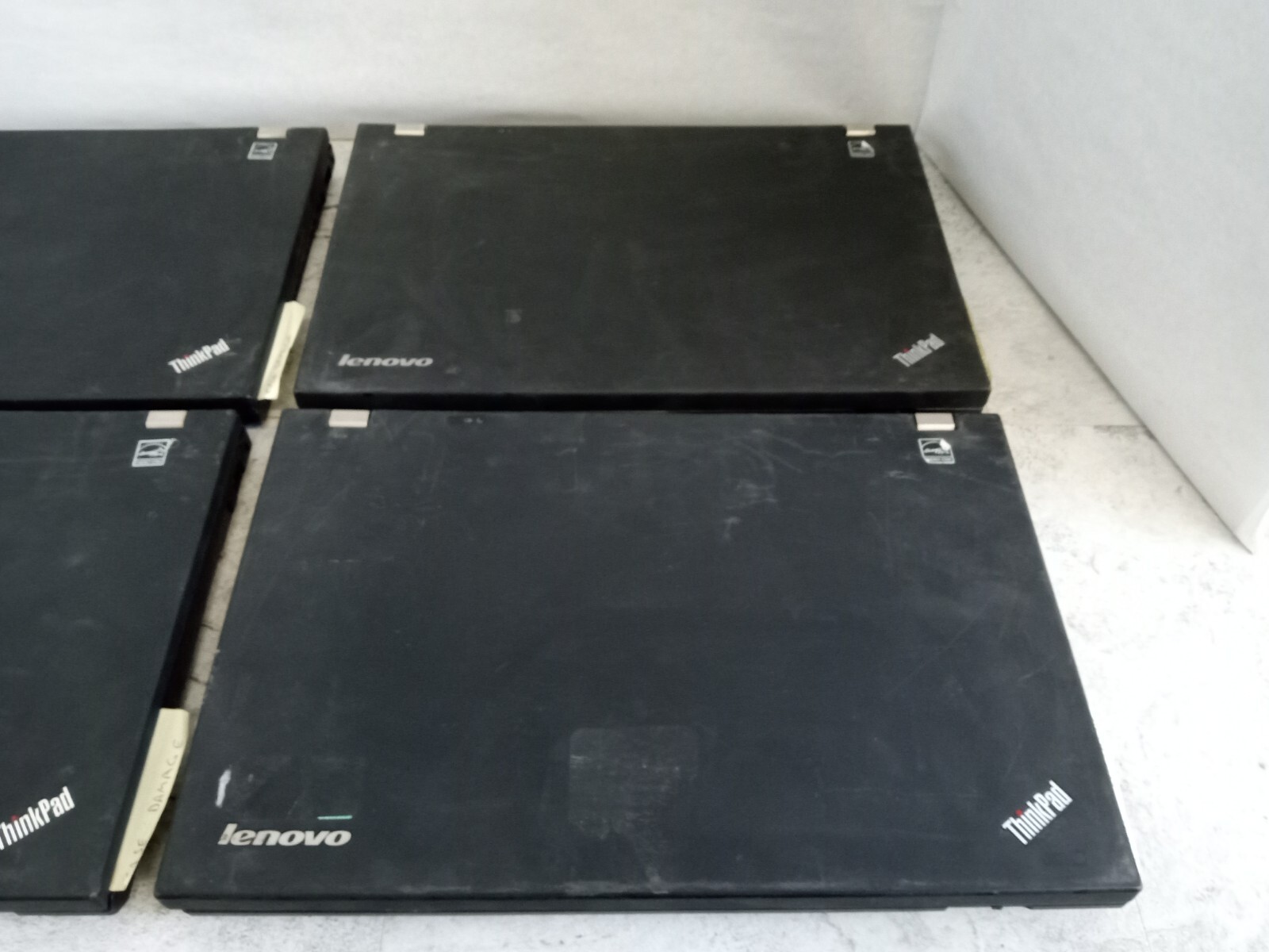 Lot of 4 – Lenovo ThinkPad T520 T530 15″ Laptops Intel i5 *PARTS / REPAIR* -RR