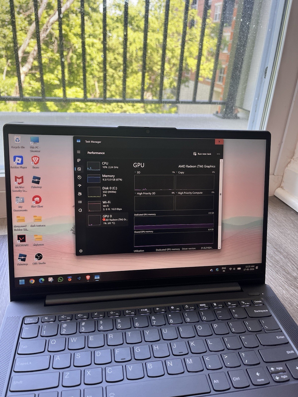 Lenovo IdeaPad 15.6″ FHD Win 11 Ryzen 5 5625U 16GB 512GB SSD Radeon graphic Gray
