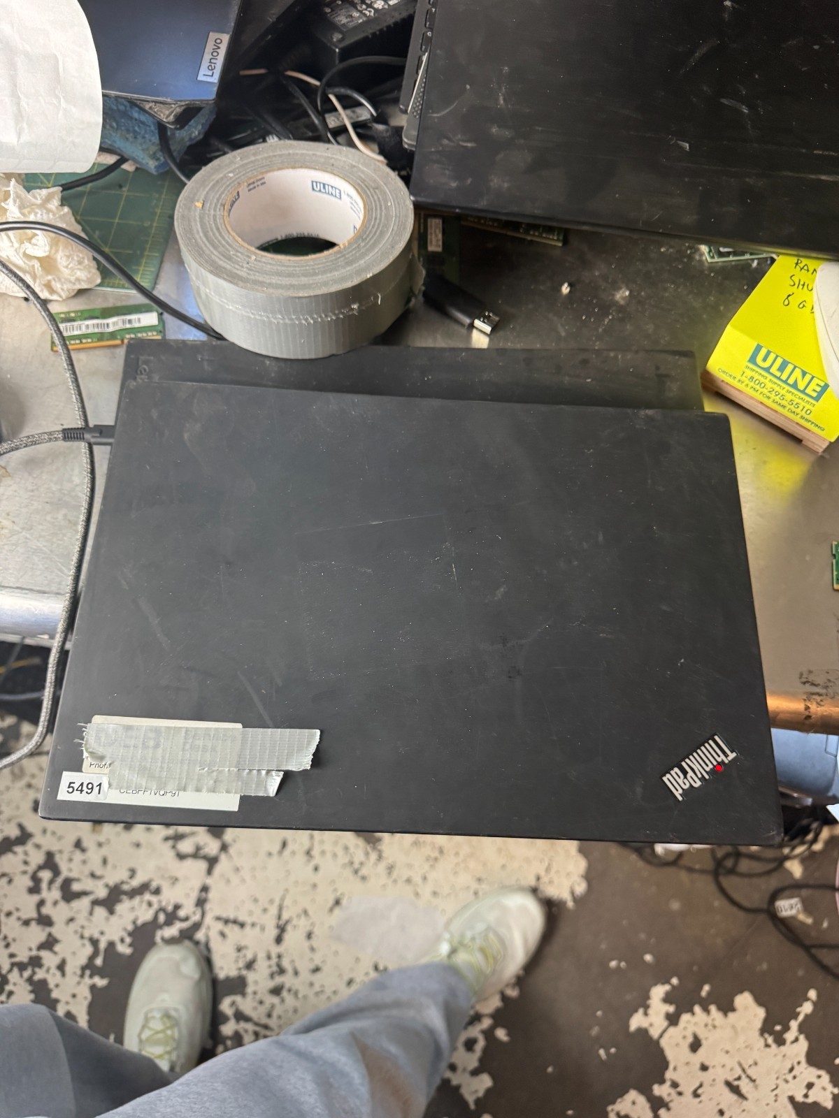 Lenovo ThinkPad T490 Intel Core i7 8th Gen Laptop for Parts/Repair #5491