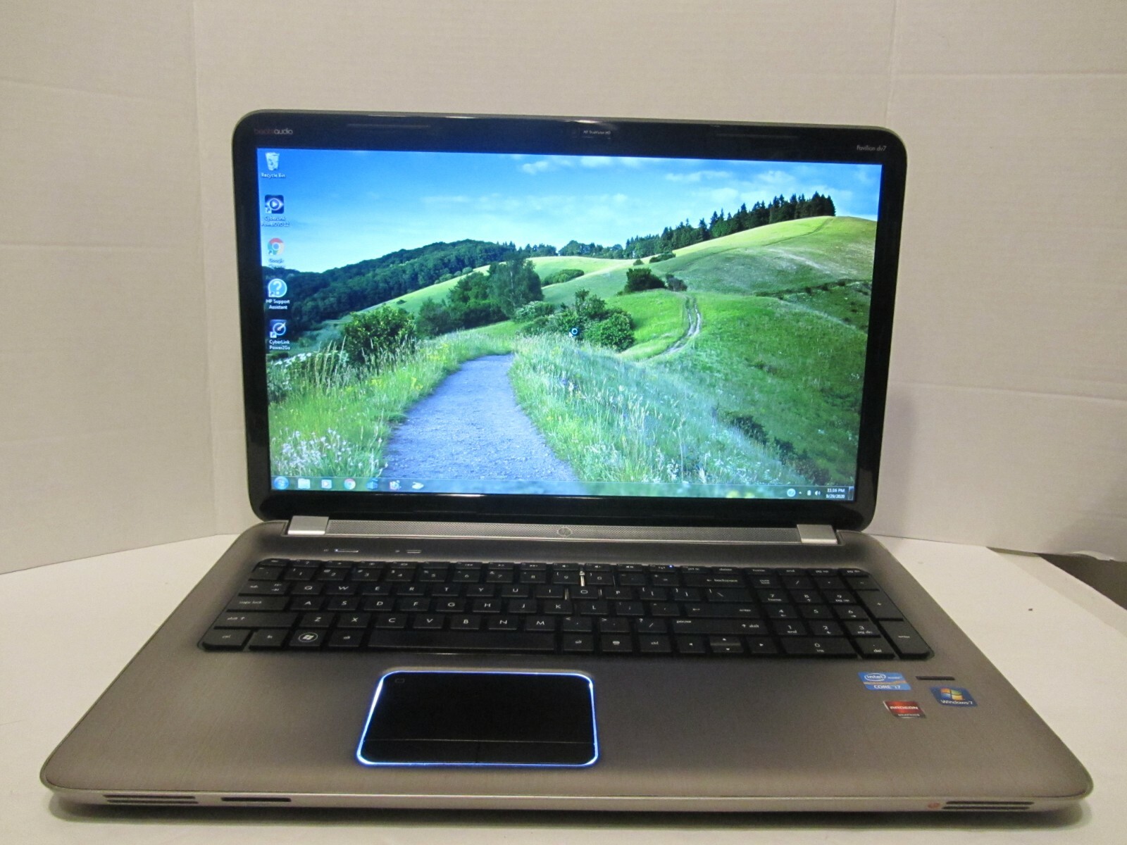 HP PAVILION DV7 17.3″ CORE i7-2630QM@2.0GHz 6GB RAM 1T HDD WINDOW7 OFF 13