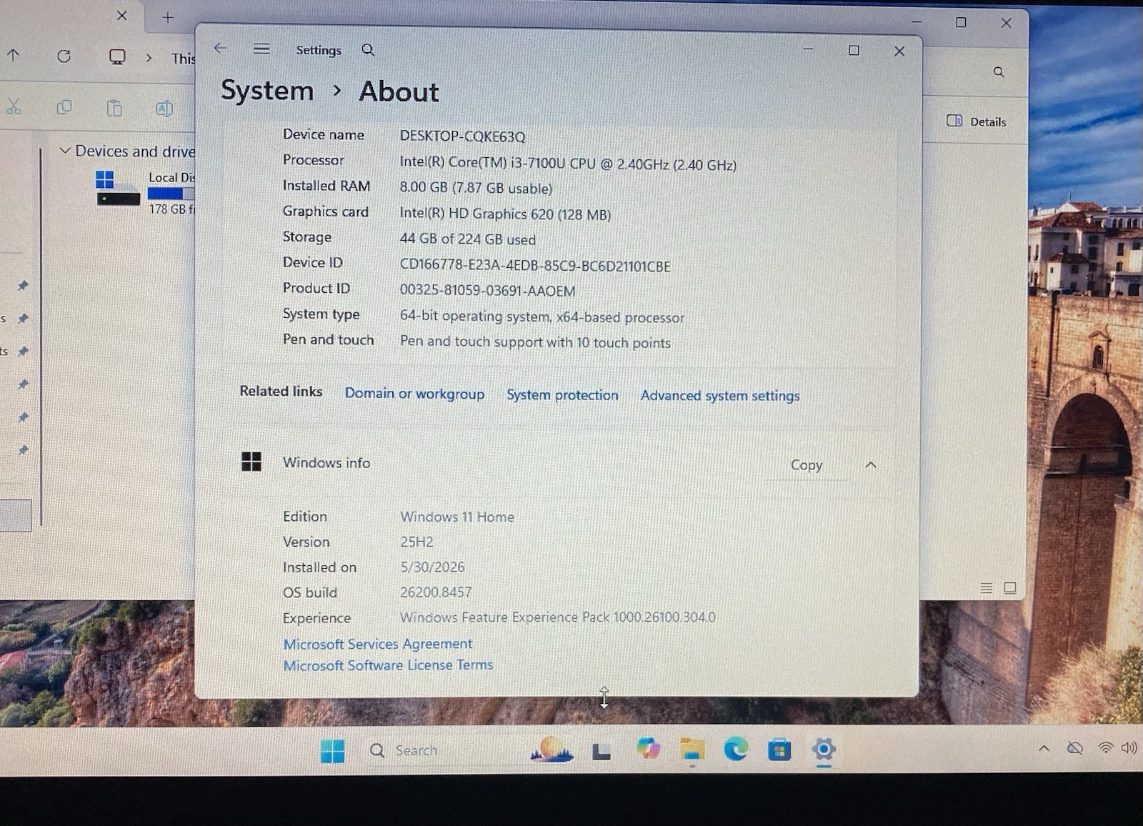 HP Pavilion x360m Convertible 2in1 Laptop Windows 11 /i3 7100U, 8GB, 240GB/READ