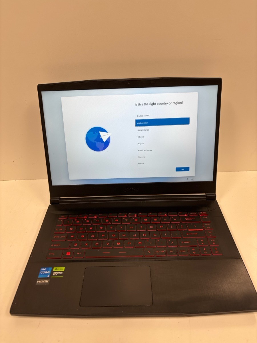 MSI COMPUTER GF63 12UC-1276US-BB51245H16GXXDX11MH WIN11,1.5TB,16GBRA (P21026085)