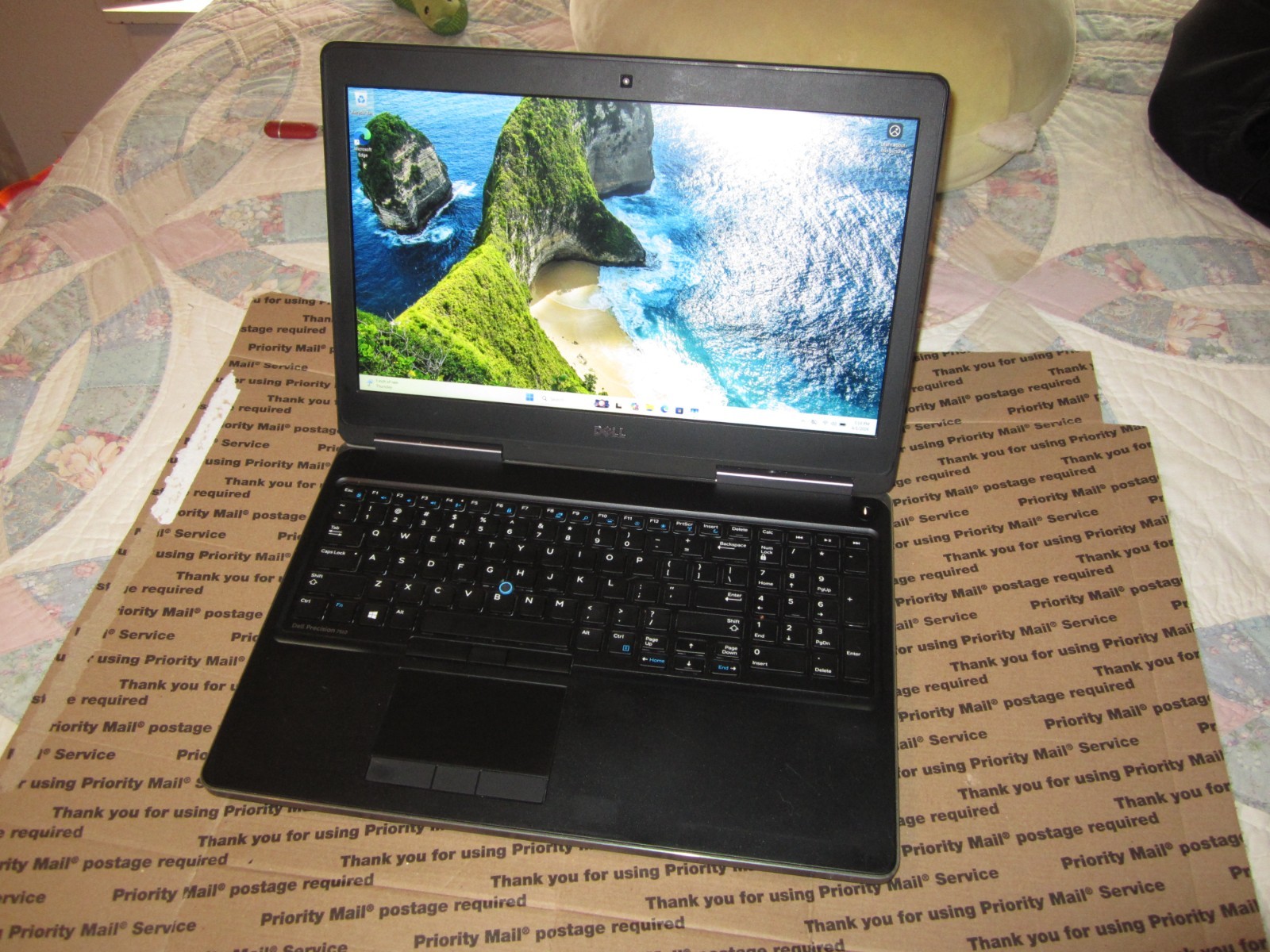 Dell Precision 7510 Laptop Xeon E3-1535M 2.90Ghz 32GB DDR4 512GB SSD QuadroM2000