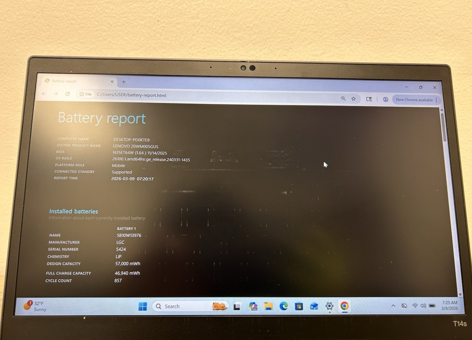 Lenovo ThinkPad T14s Gen 2 Intel Core i5 |20WM005GUS-Touch| 16GB RAM | 256GB SSD