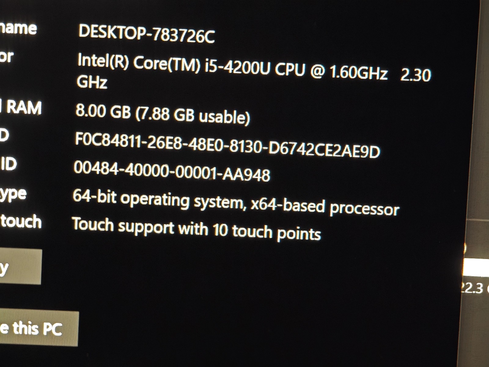acer v7-482pg ZQY – 24GB SSD, 500GB HDD, 8GB RAM, Intel i5-4200u Nvidia Gtx 750m