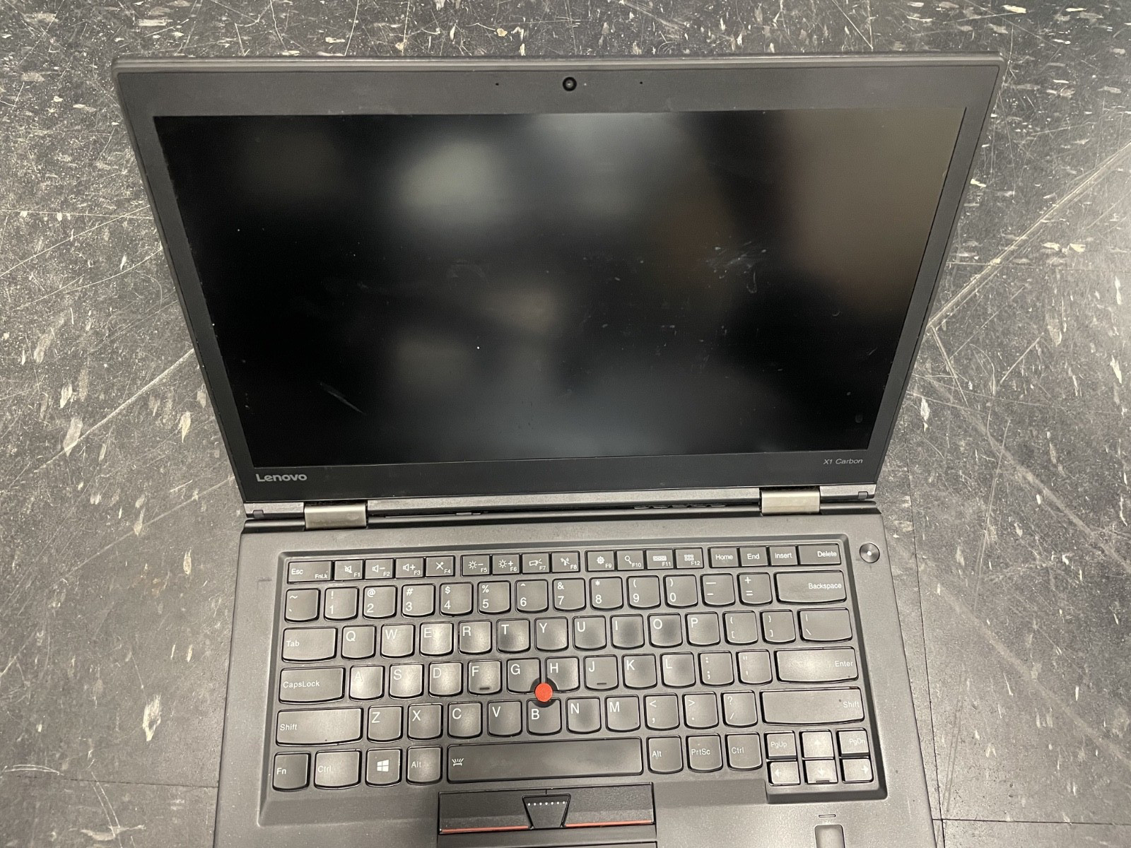 Lenovo ThinkPad X1 Carbon 4th Gen I7-6600U 2.60GHz 8GB No SSD – AS-IS