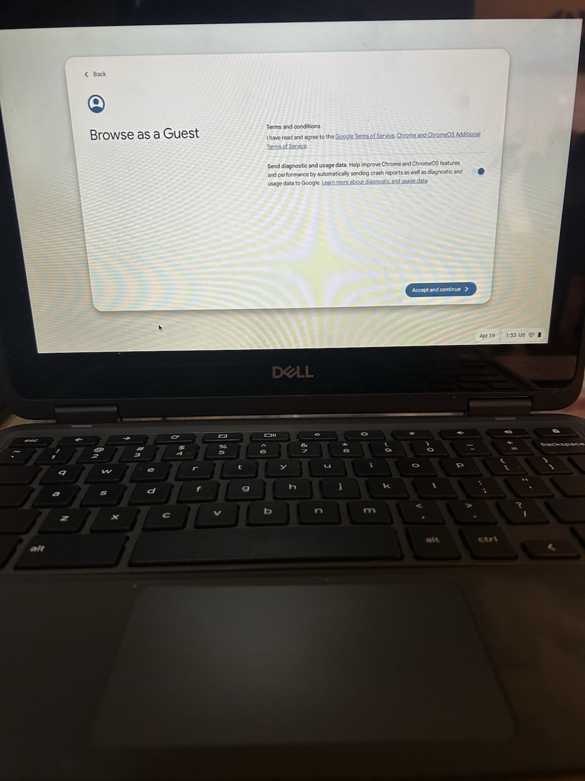 Dell Chromebook 3100 2-in-1 Touchscreen 4GB RAM, 32GB SSD with Charger