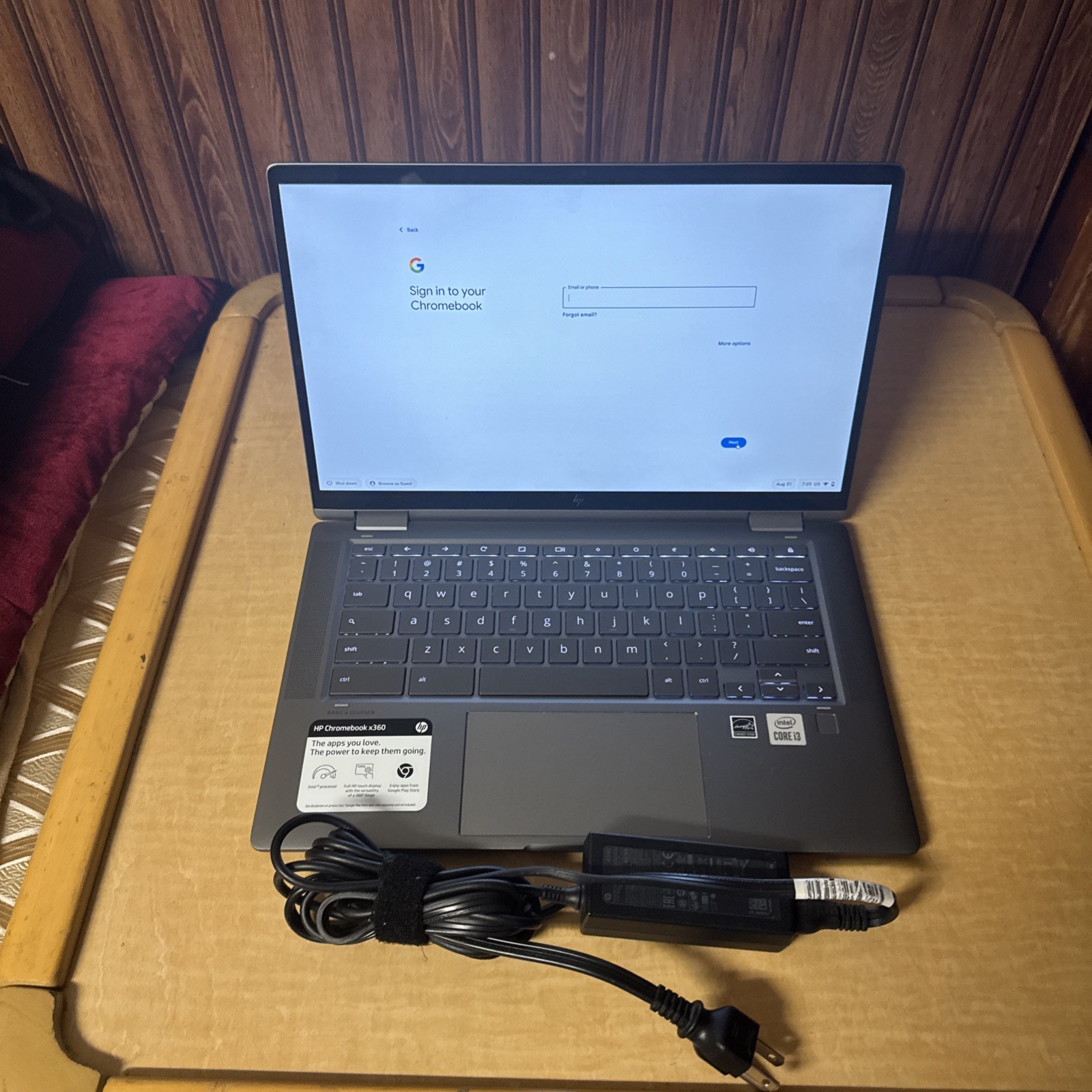 HP Chromebook 14 inch (64GB, Intel Core i3 10th Gen., 2.10GHz, 8GB)…