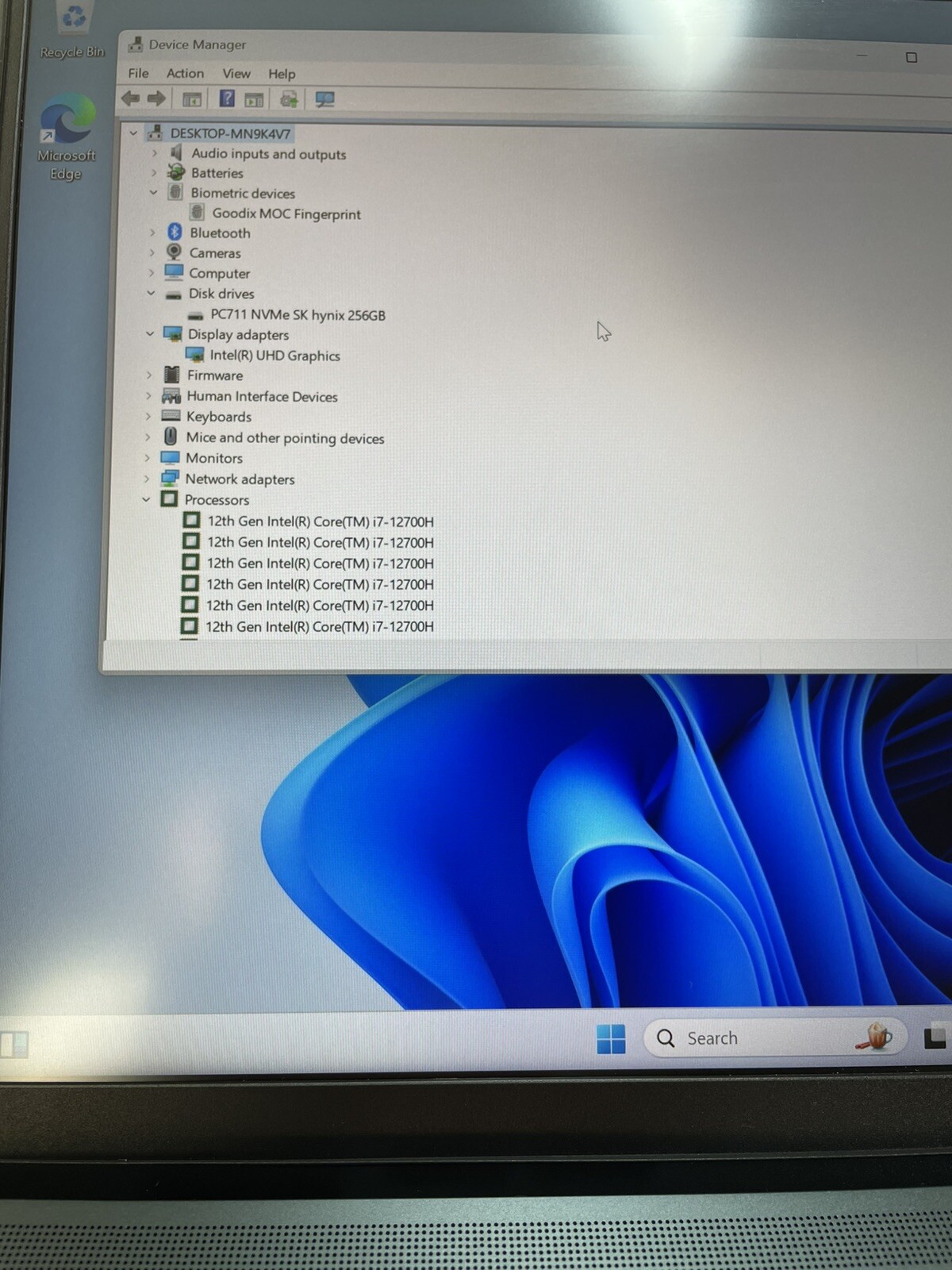 Dell Inspiron 14 7420 Plus i7-12700H 8GB RAM DDR5 256Gb NVMe Great Condition