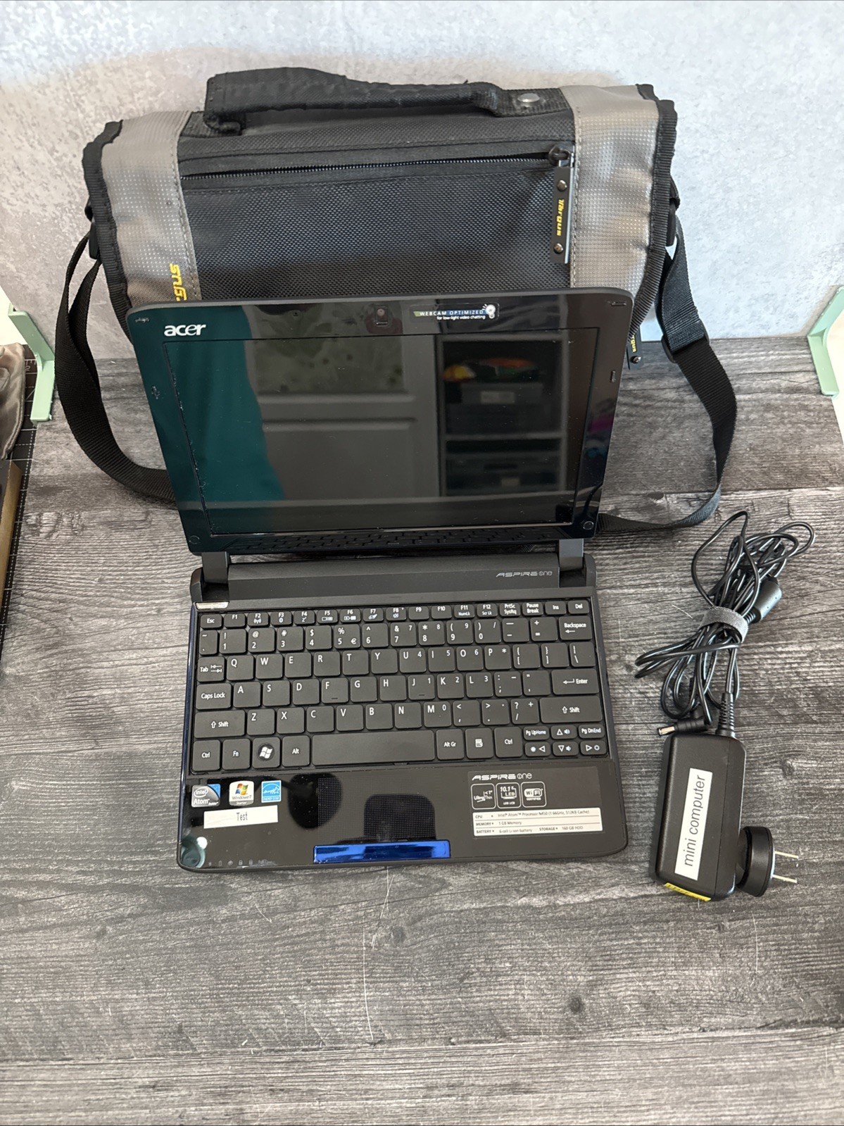 Acer Aspire One Mini Laptop With Case