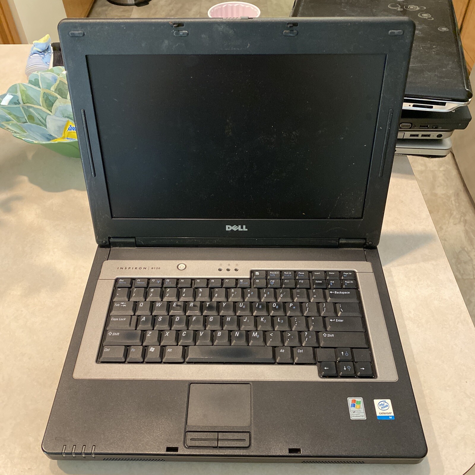 DELL INSPIRON PP21L B120 Laptop Untested As Is! For Parts Or Repair!