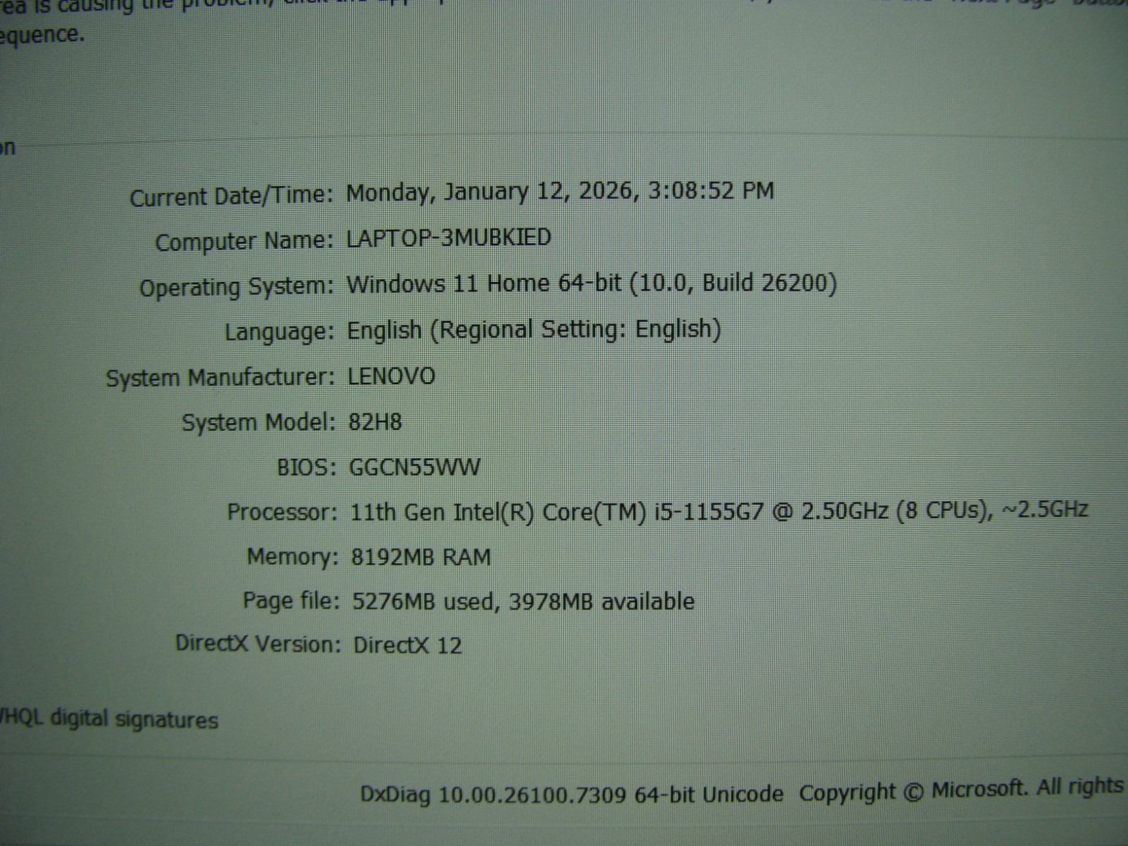 Lenovo ideapad 3-15ITL6 15.6″ FHD TOUCH i5-1155G7 2.5GHz 8GB 512GB SSD +PA