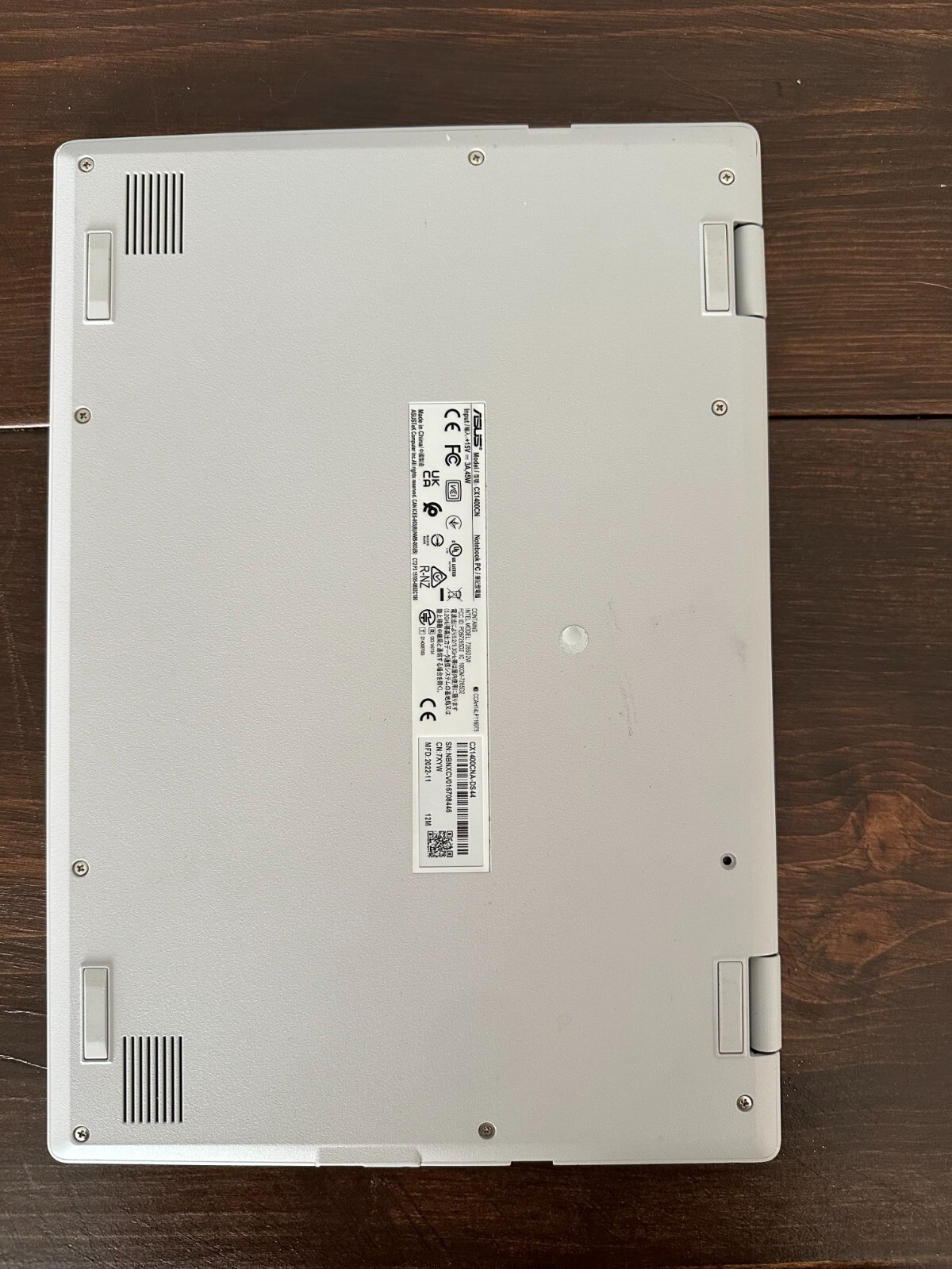ASUS Chromebook CX1 CX1400CNA-DS44, Good Condition