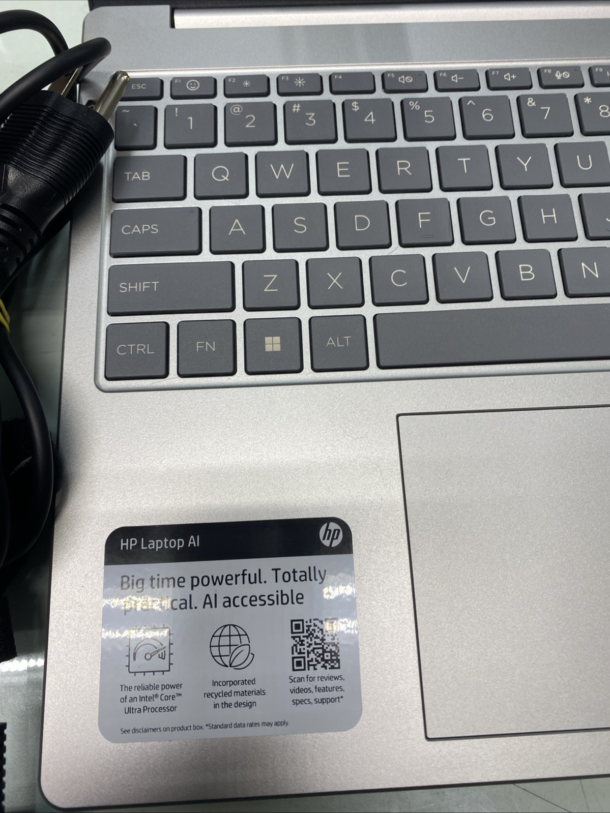 HP 15.6″ FHD Touchscreen Laptop Intel Ultra 5-255U 8GB RAM 512GB SSD – Silver