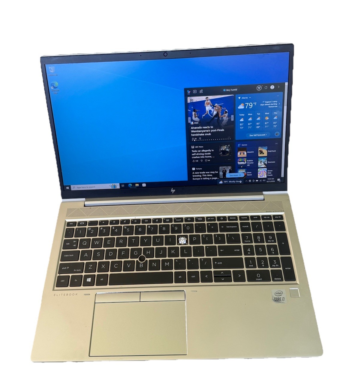 HP EliteBook 850 G7 Laptop 15″ Laptop i7-10510U 1.8GHz 16GB RAM 256GB SSD W10pro