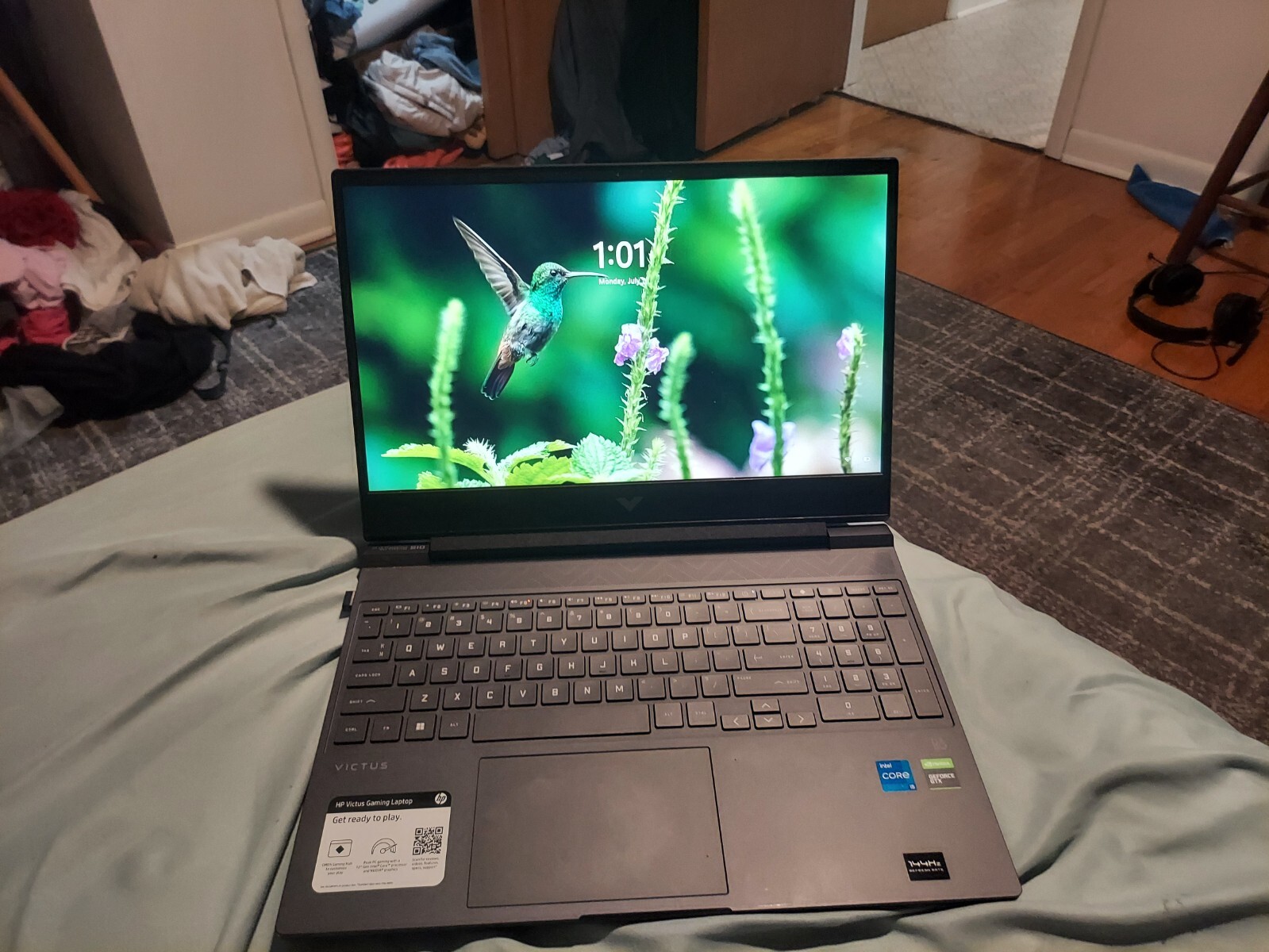 HP Victus Black GTX 1650 Intel Core I5