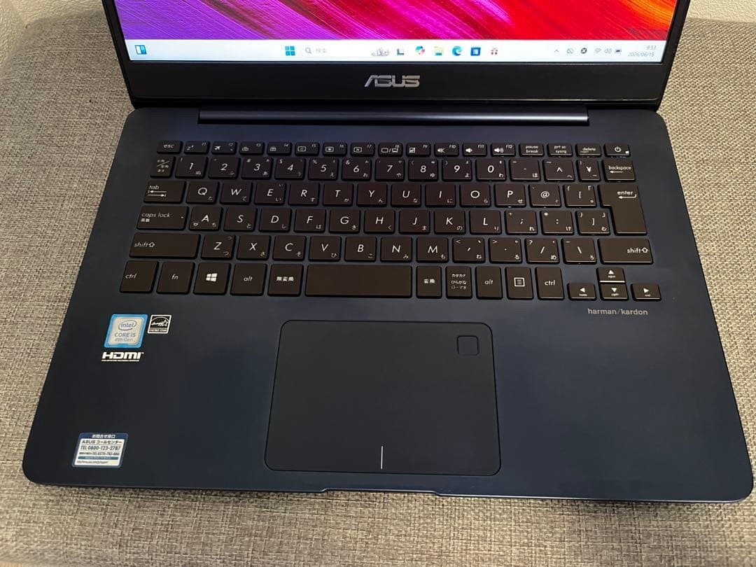 ASUS ZenBook UX430U 14″ Laptop Intel Core i5 8GB RAM 238GB SSD Windows 11