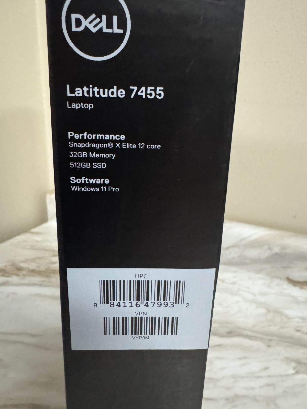 Dell Latitude 7455 Touch Laptop Snapdragon X Elite 32GB / 512GB CoPilot+ W11 new