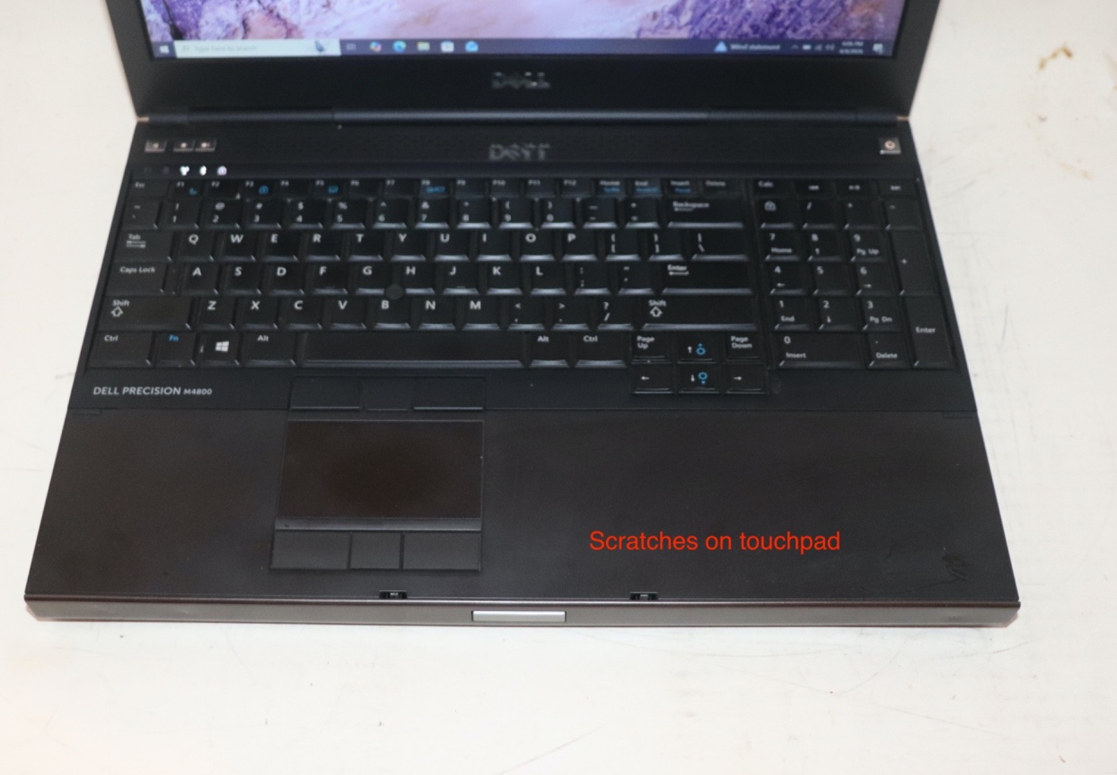 Dell Precision M4800 Intel i7 core @2.50GHz|16GBRAM|512GBSSD|WIN10|Nvidia|Webcam